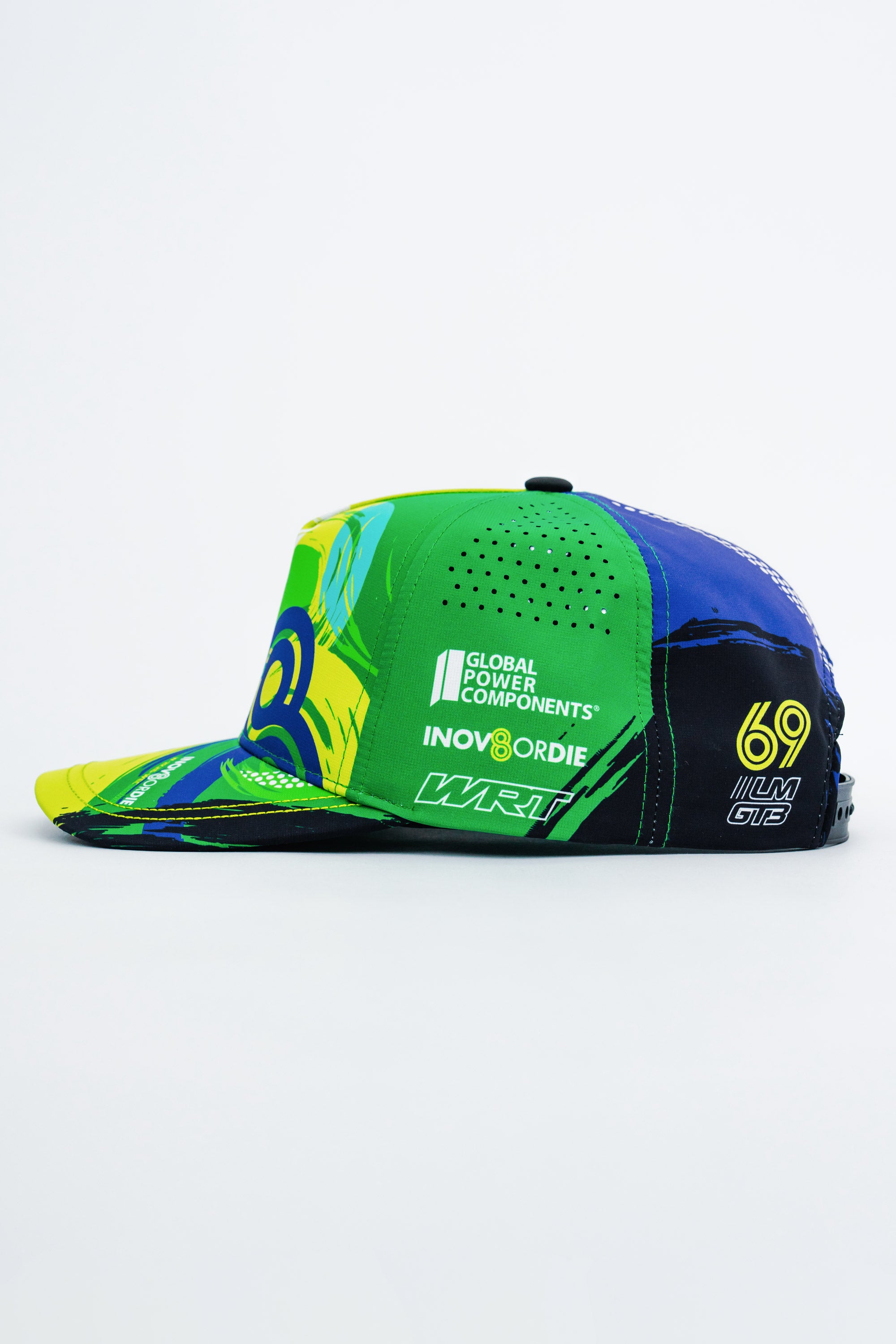 Locked Down Brands Premium Water Resistant ICON Snapback in Collaboration with Team WRT Racing - WEC 2026 Brazil Livery