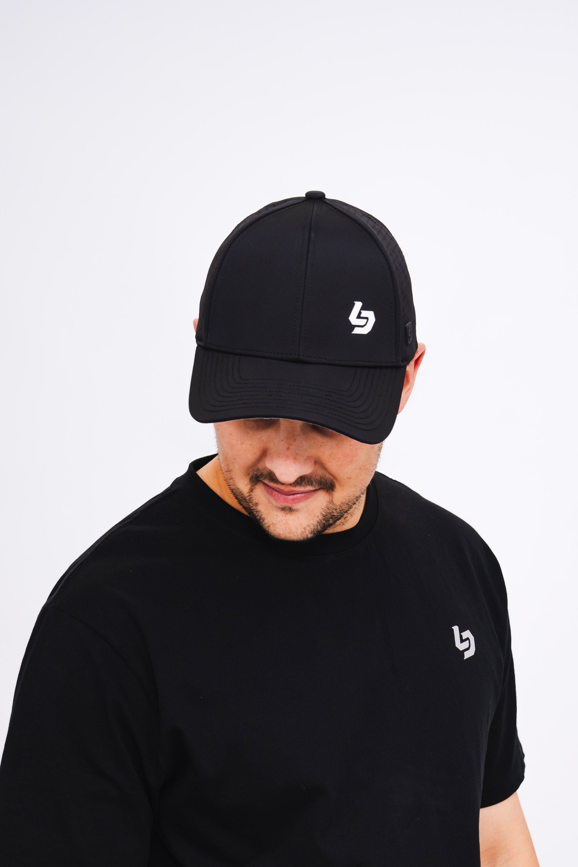 Locked Down Brands Premium Water Resistant CLASSIC Brand Snapback - Black