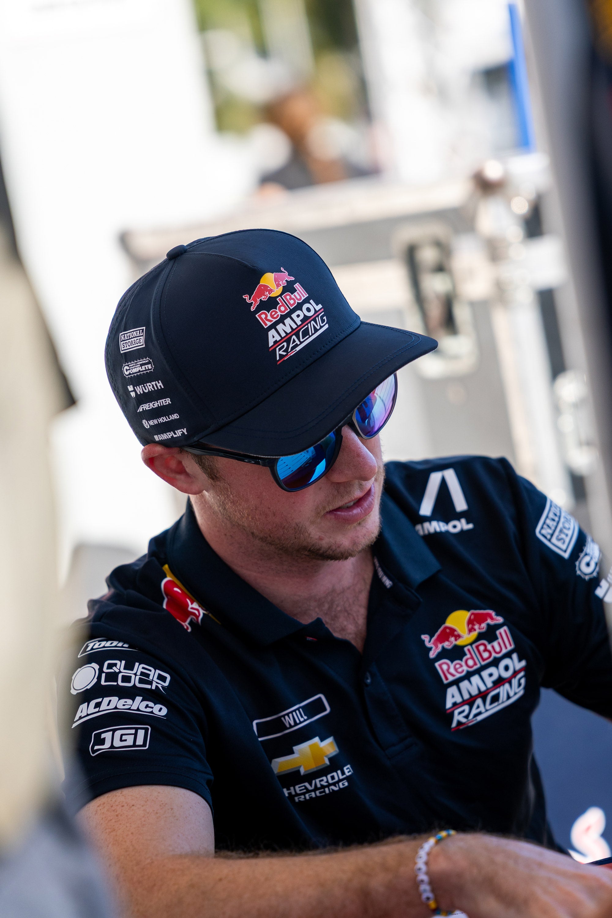 Locked Down Brands Premium Water Resistant ICON Snapback in Collaboration with Redbull Ampol Racing for 2025