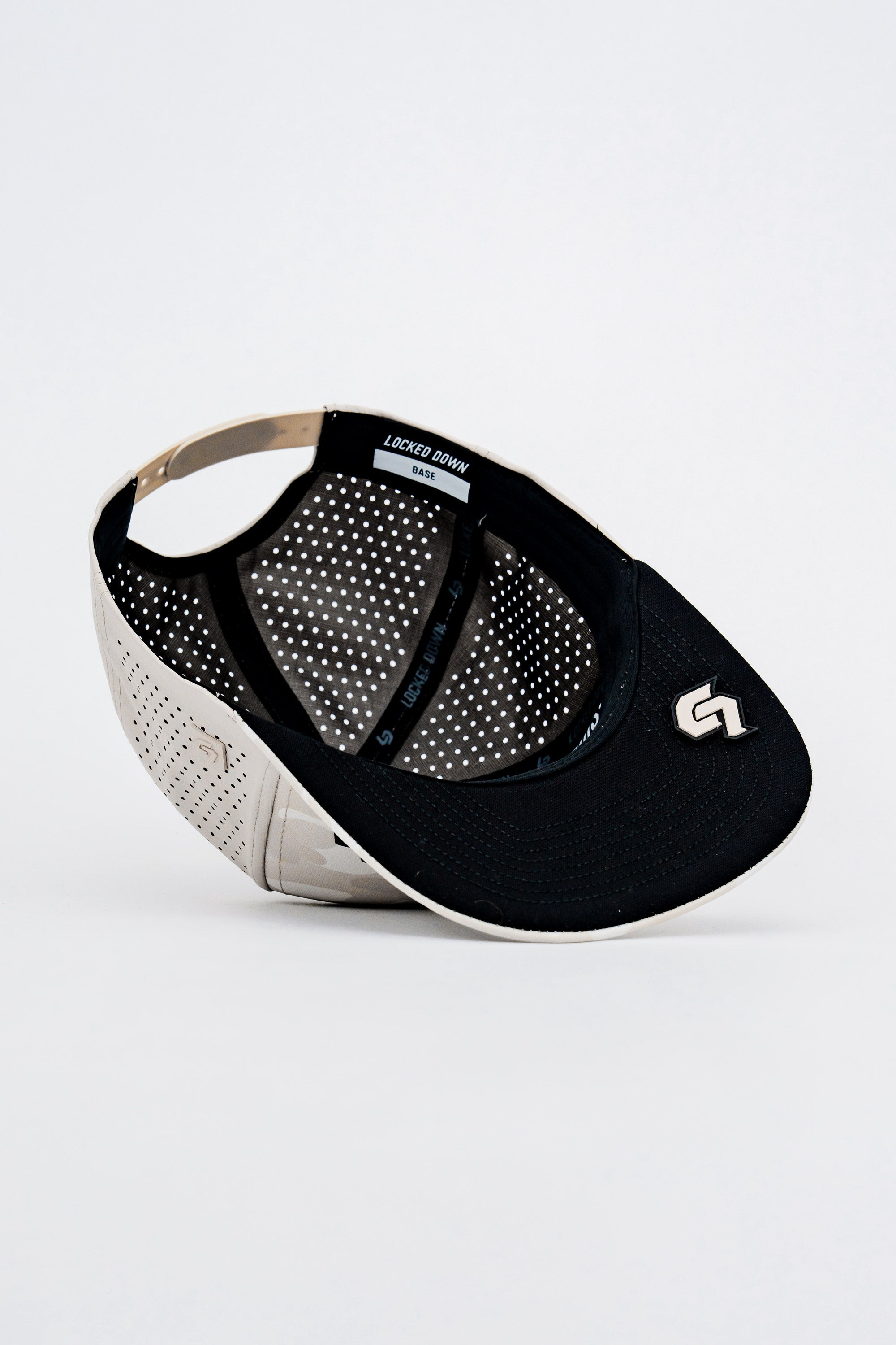 Locked Down Brands Premium Water Resistant BASE Brand Snapback - Desert Camo