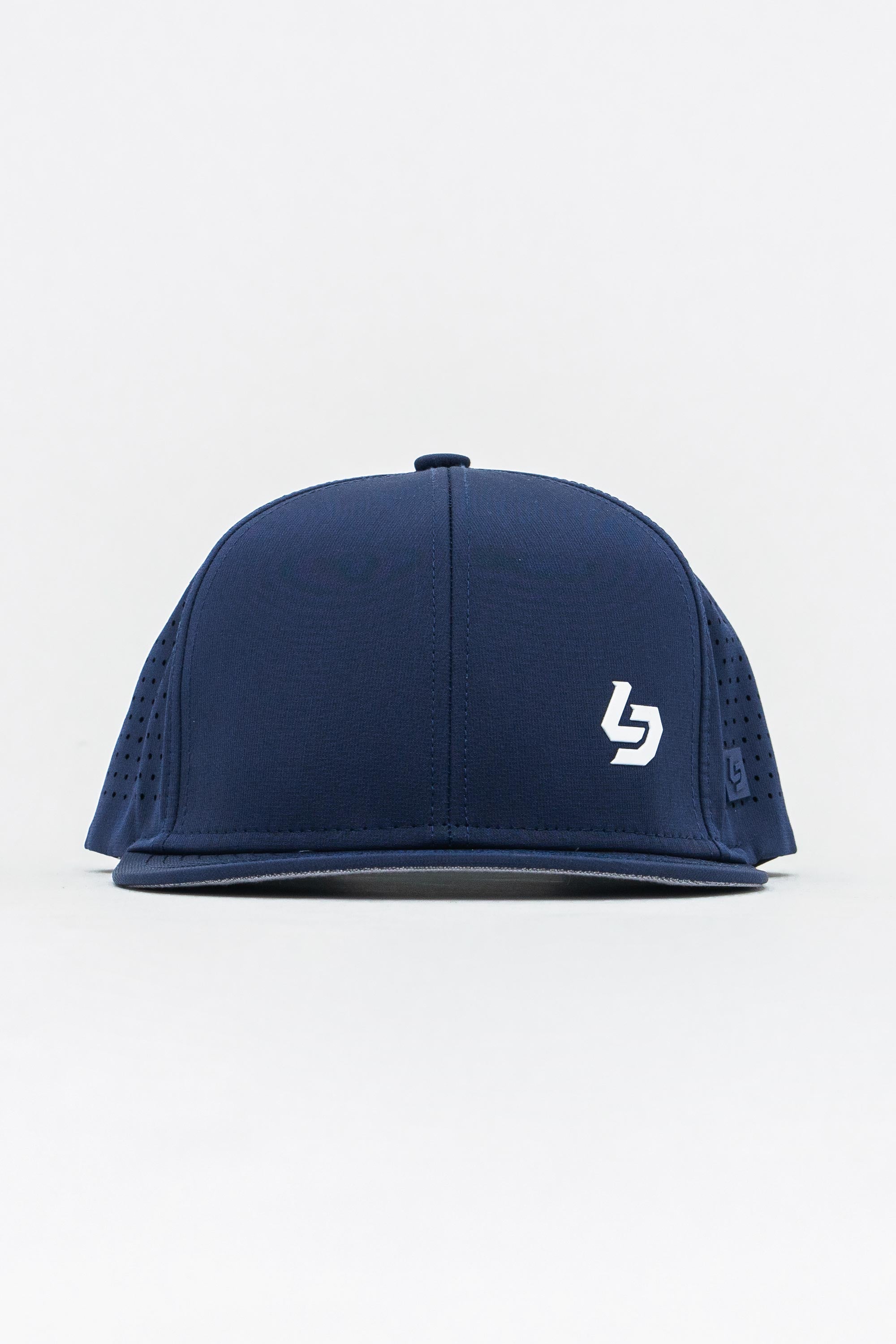 Locked Down Brands Premium Water Resistant BASE Brand Snapback - Navy