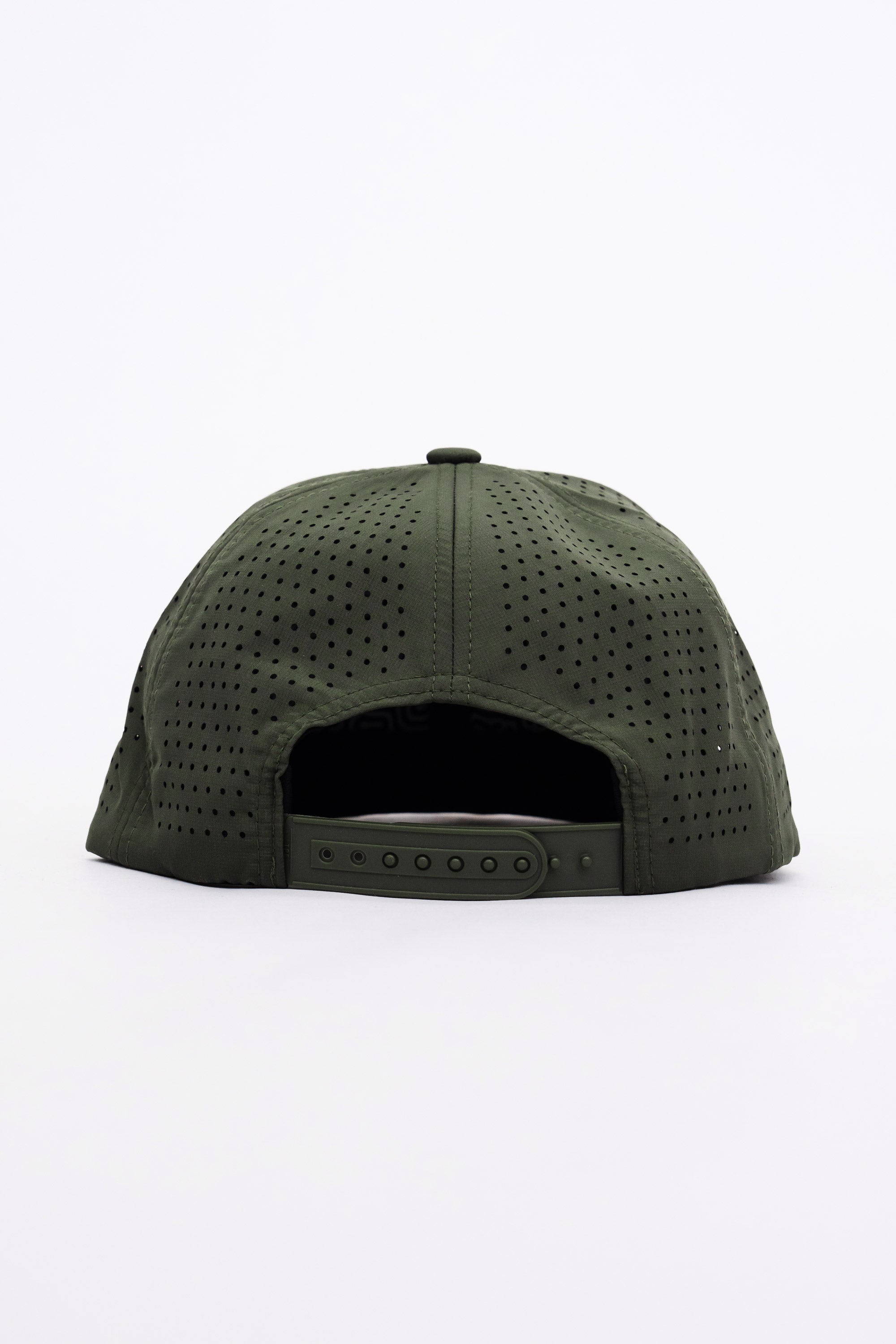 Locked Down Brands Premium Water Resistant BASE Brand Snapback - Olive