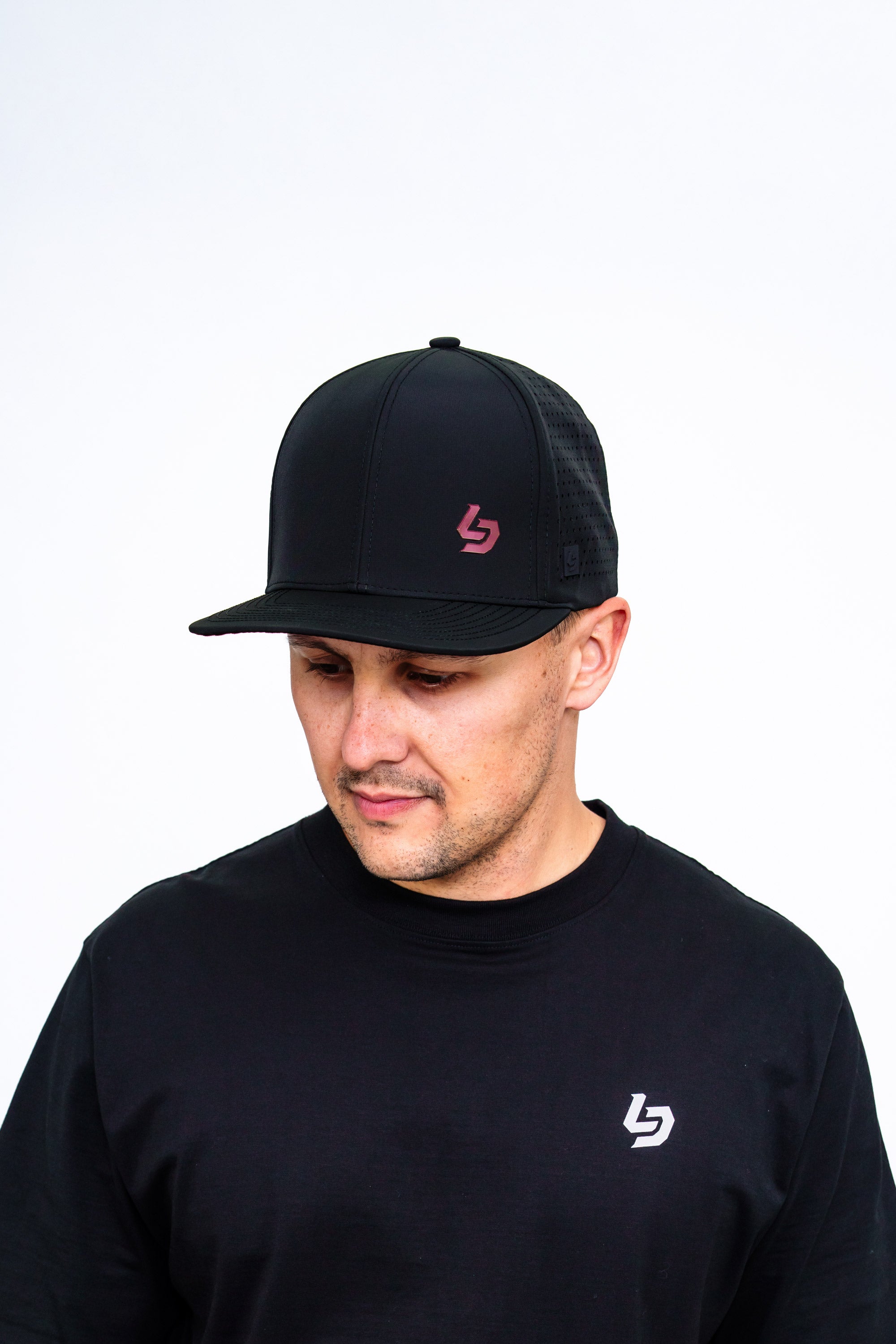 Locked Down Brands Premium Water Resistant BASE Brand Snapback - Volcano