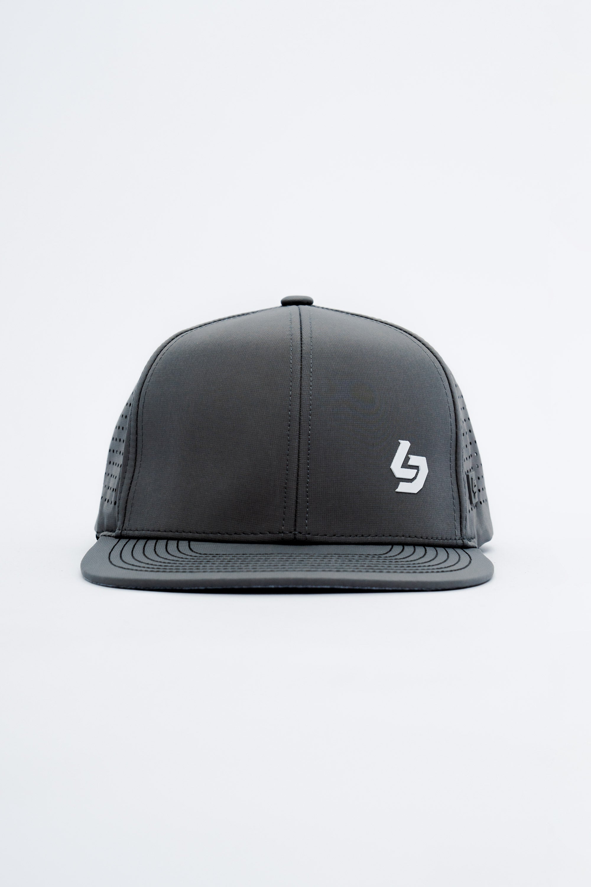 Locked Down Brands Premium Water Resistant BASE Brand Snapback - Graphite
