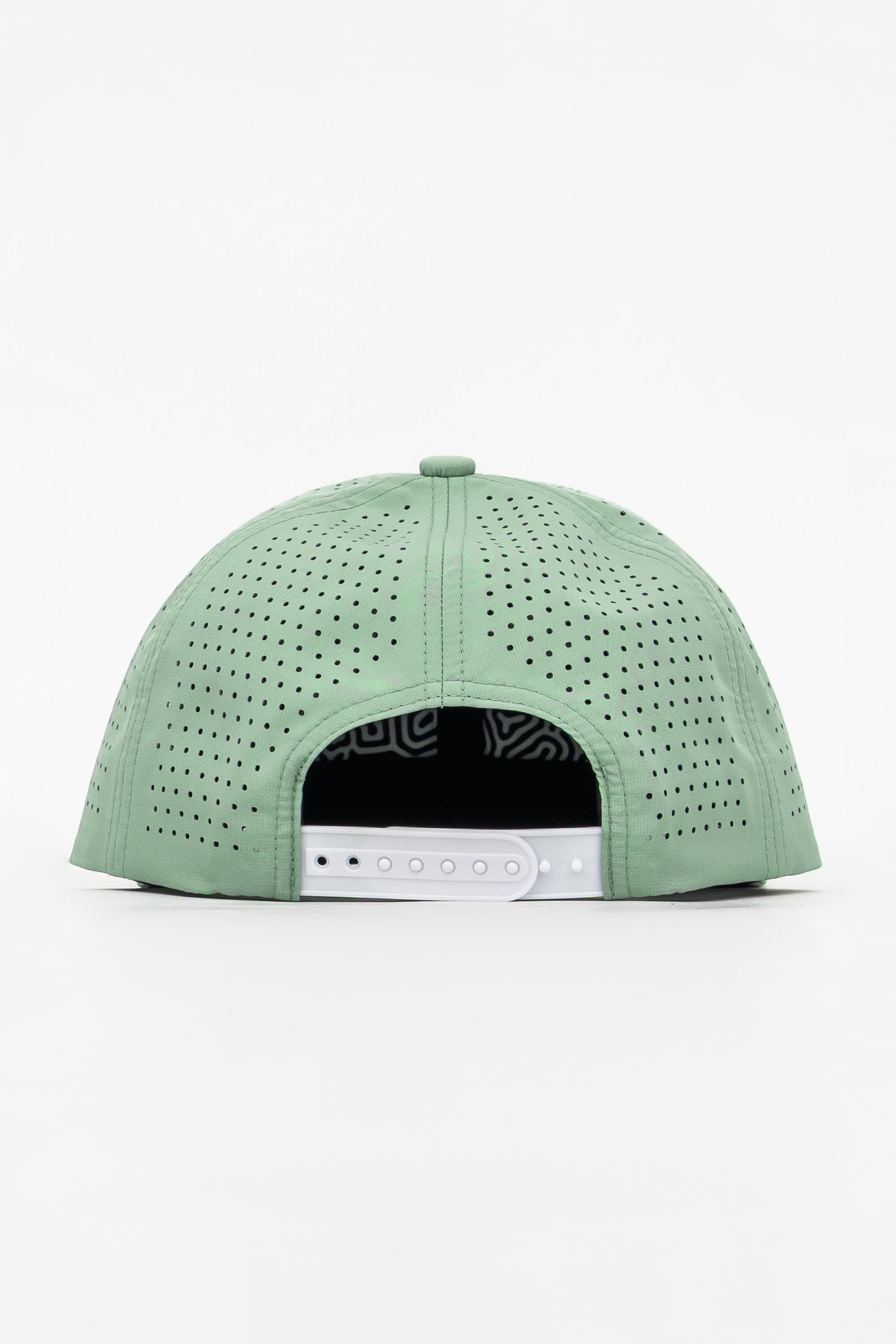 Locked Down Brands Premium Water Resistant BASE Brand Snapback - Mint