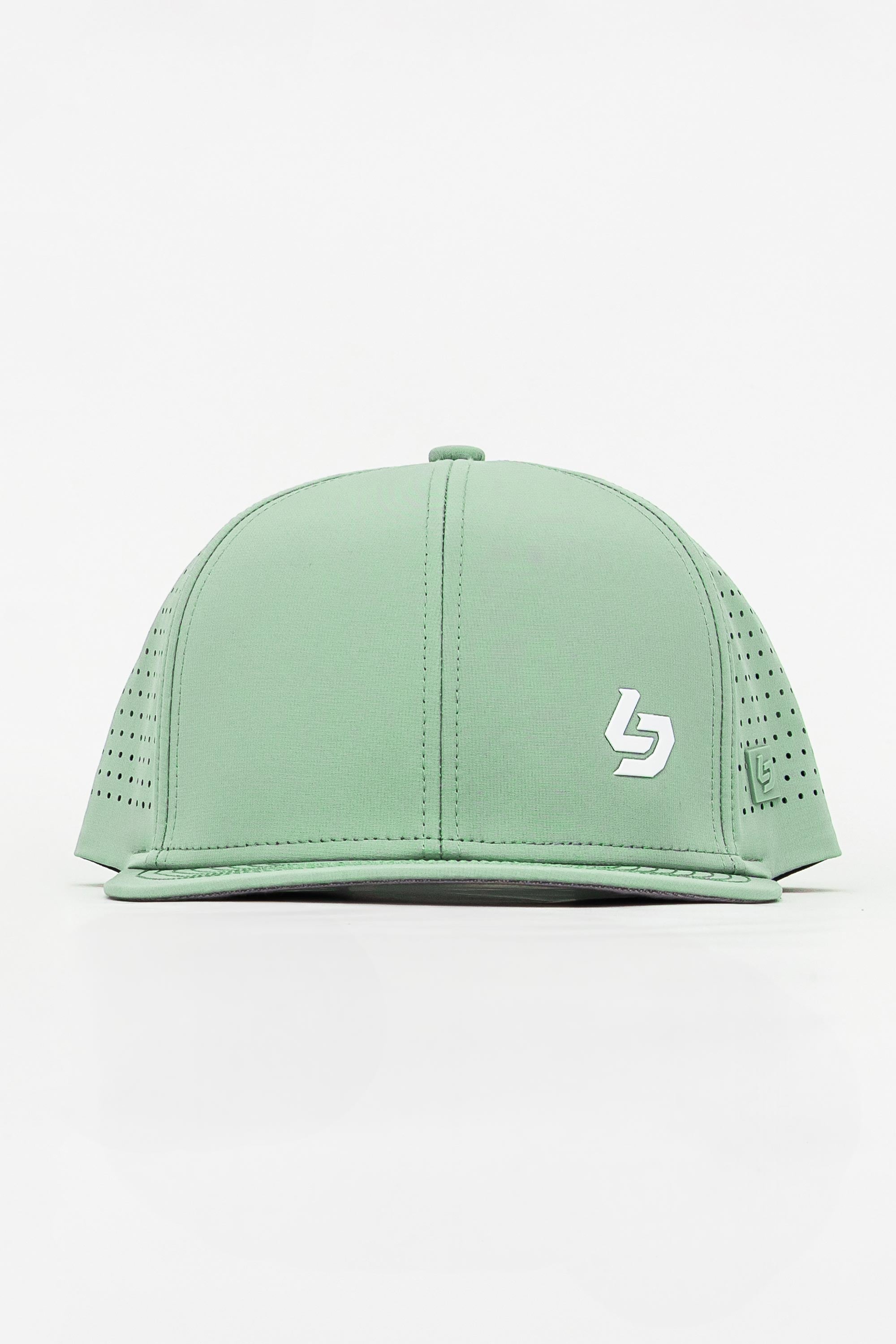 Locked Down Brands Premium Water Resistant BASE Brand Snapback - Mint