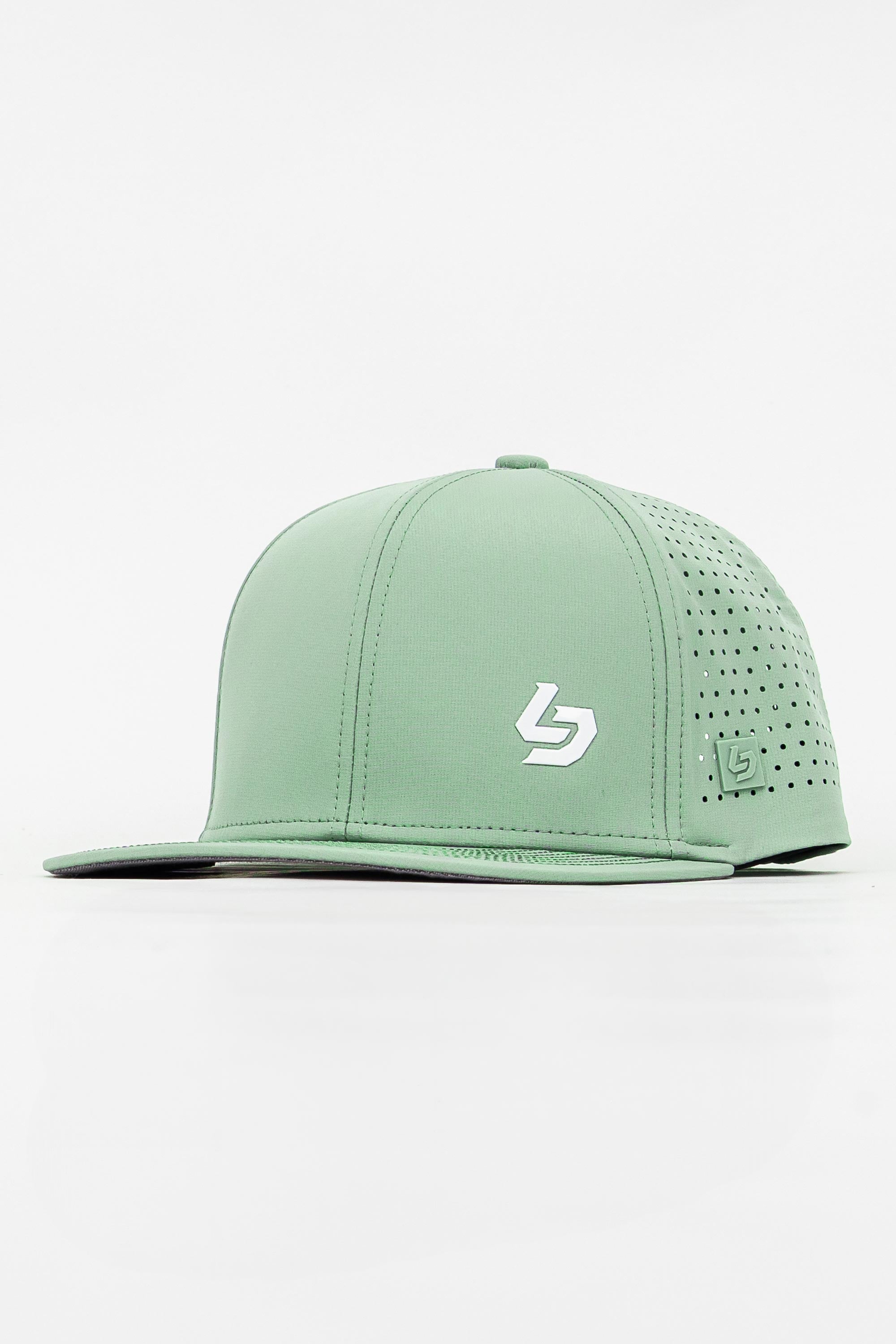 Locked Down Brands Premium Water Resistant BASE Brand Snapback - Mint