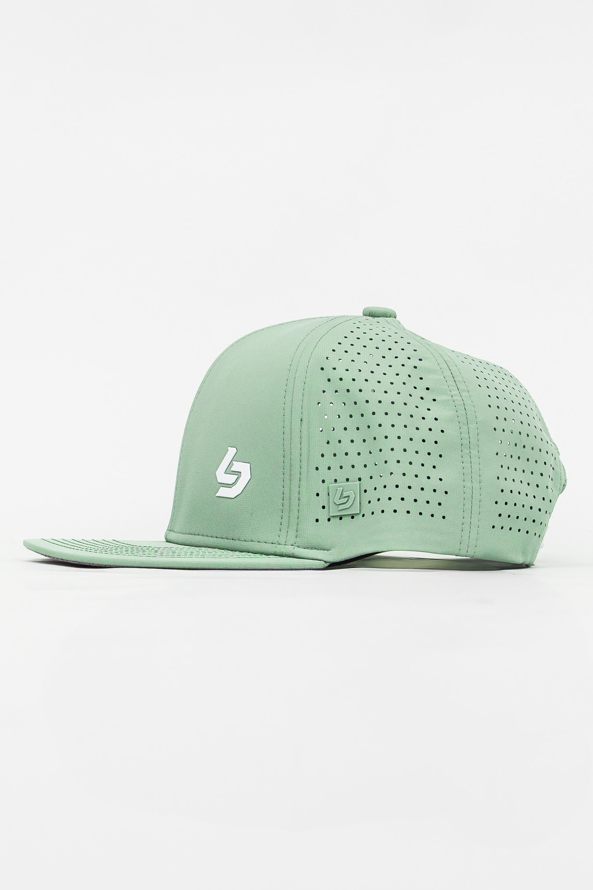 Locked Down Brands Premium Water Resistant BASE Brand Snapback - Mint