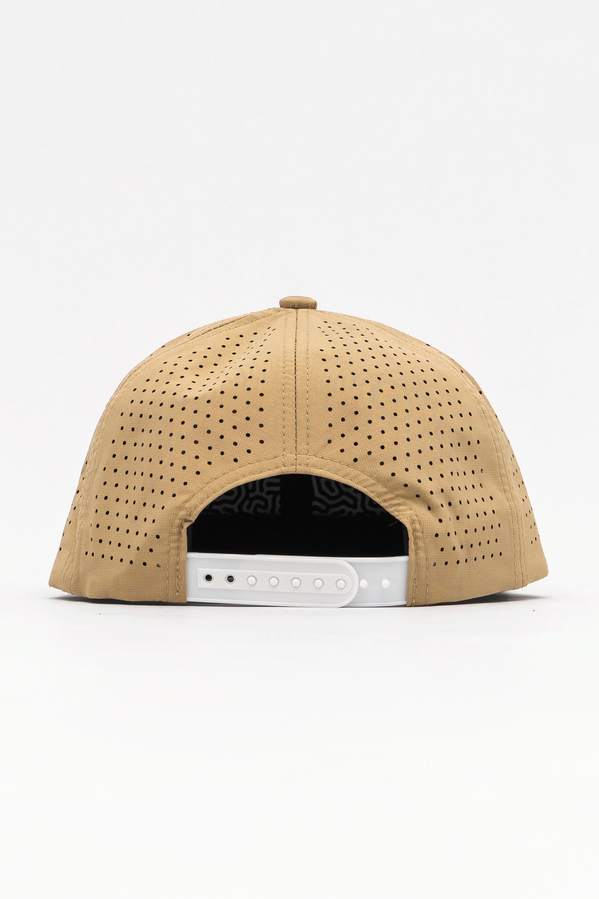 Locked Down Brands Premium Water Resistant BASE Brand Snapback - Dune 