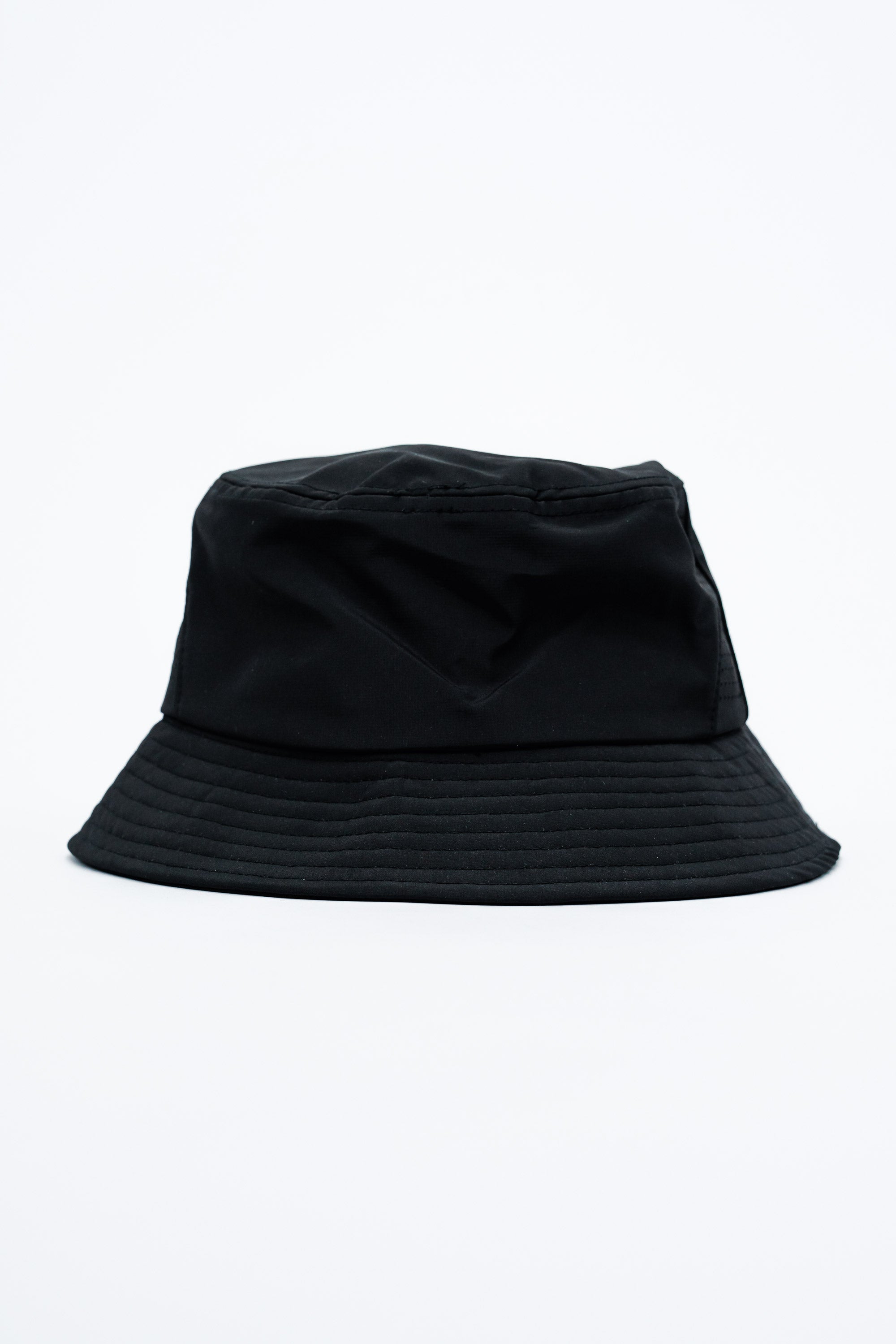Locked Down Brands Premium Water Resistant Stamp Bucket Hat With Laser Holes - Black