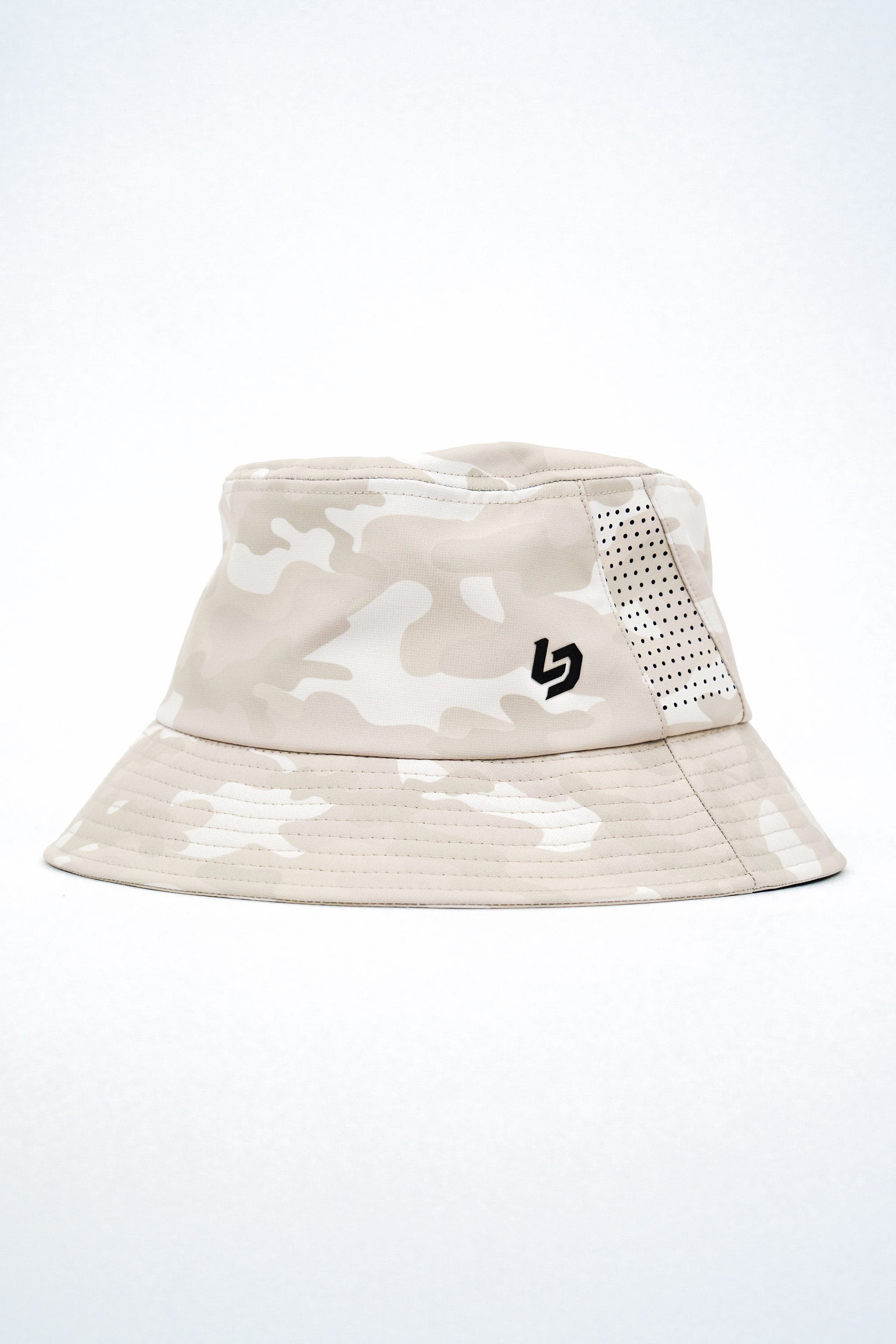 Locked Down Brands Premium Water Resistant Stamp BUCKET Hat - Desert Camo