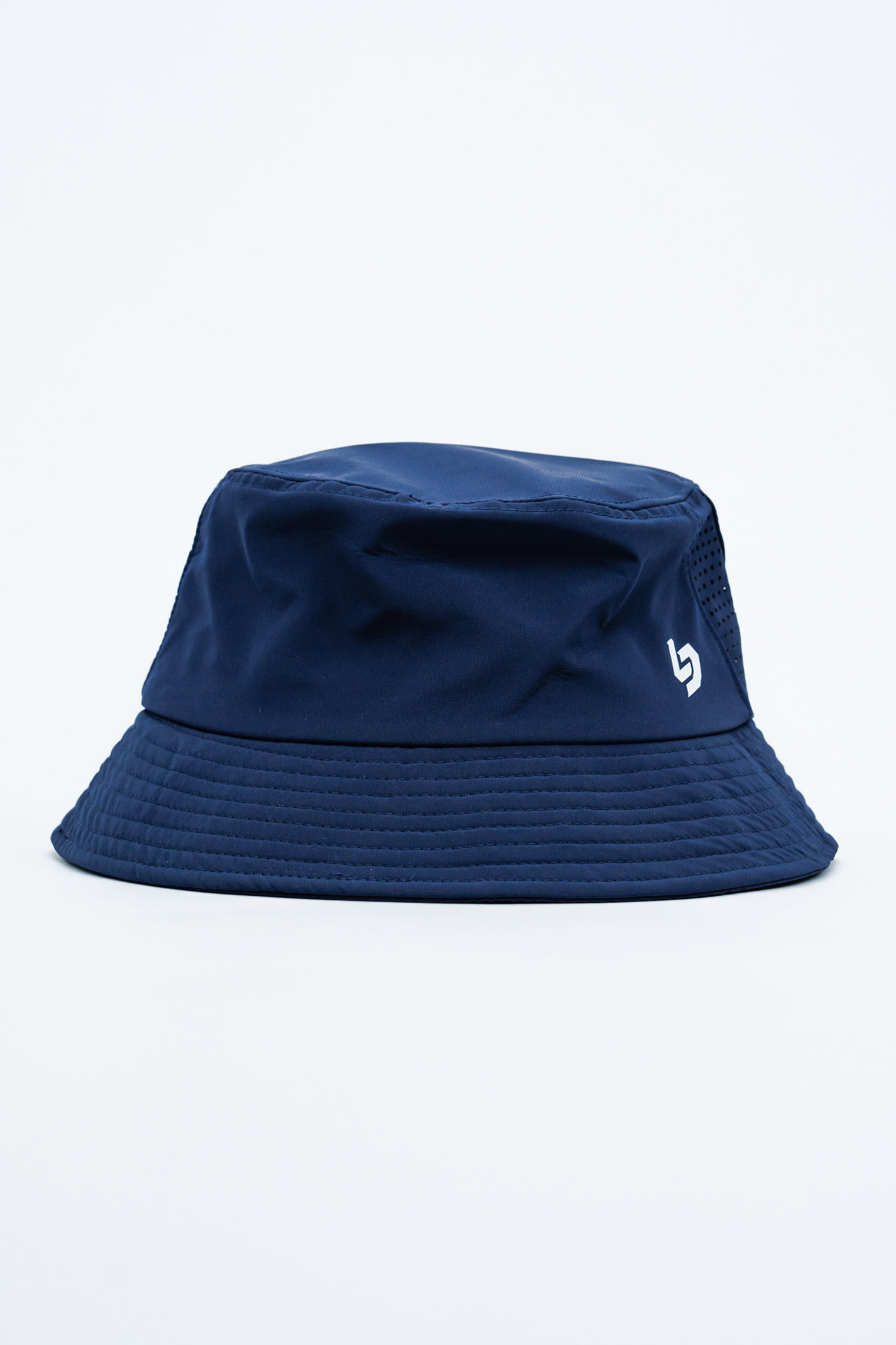 Locked Down Brands Premium Water Resistant Stamp BUCKET Hat - Navy