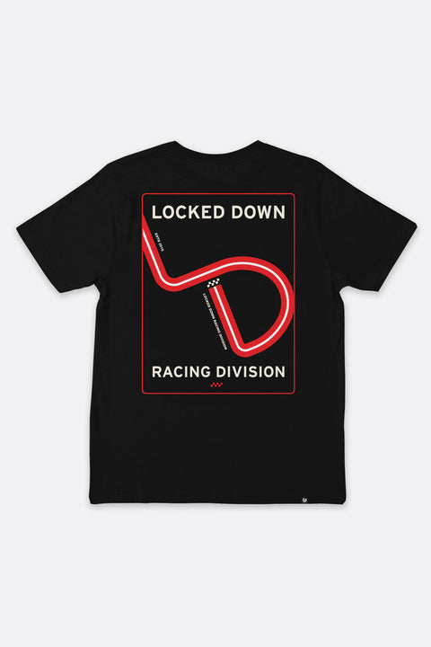 Locked Down Brands Premium Box Fit Bend Tee - Black