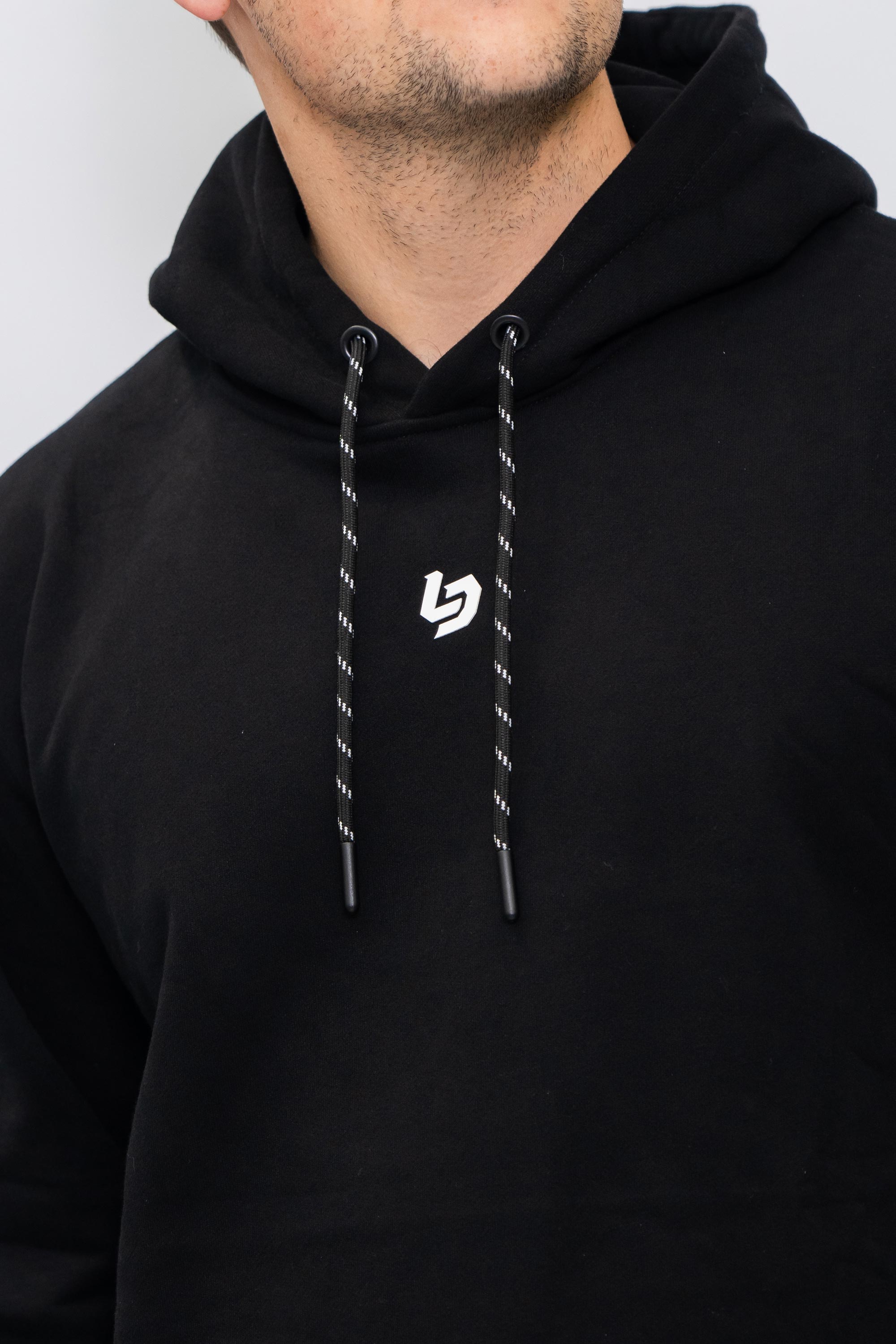 Locked Down Brands Premium Brand Hoodie - Black | Rope View