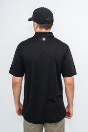 Locked Down Brands Premium Brand Polo - Black