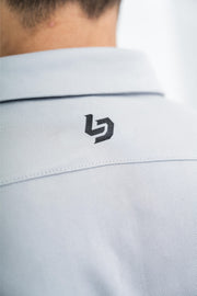 Locked Down Brands Premium Brand Polo - Stone Grey