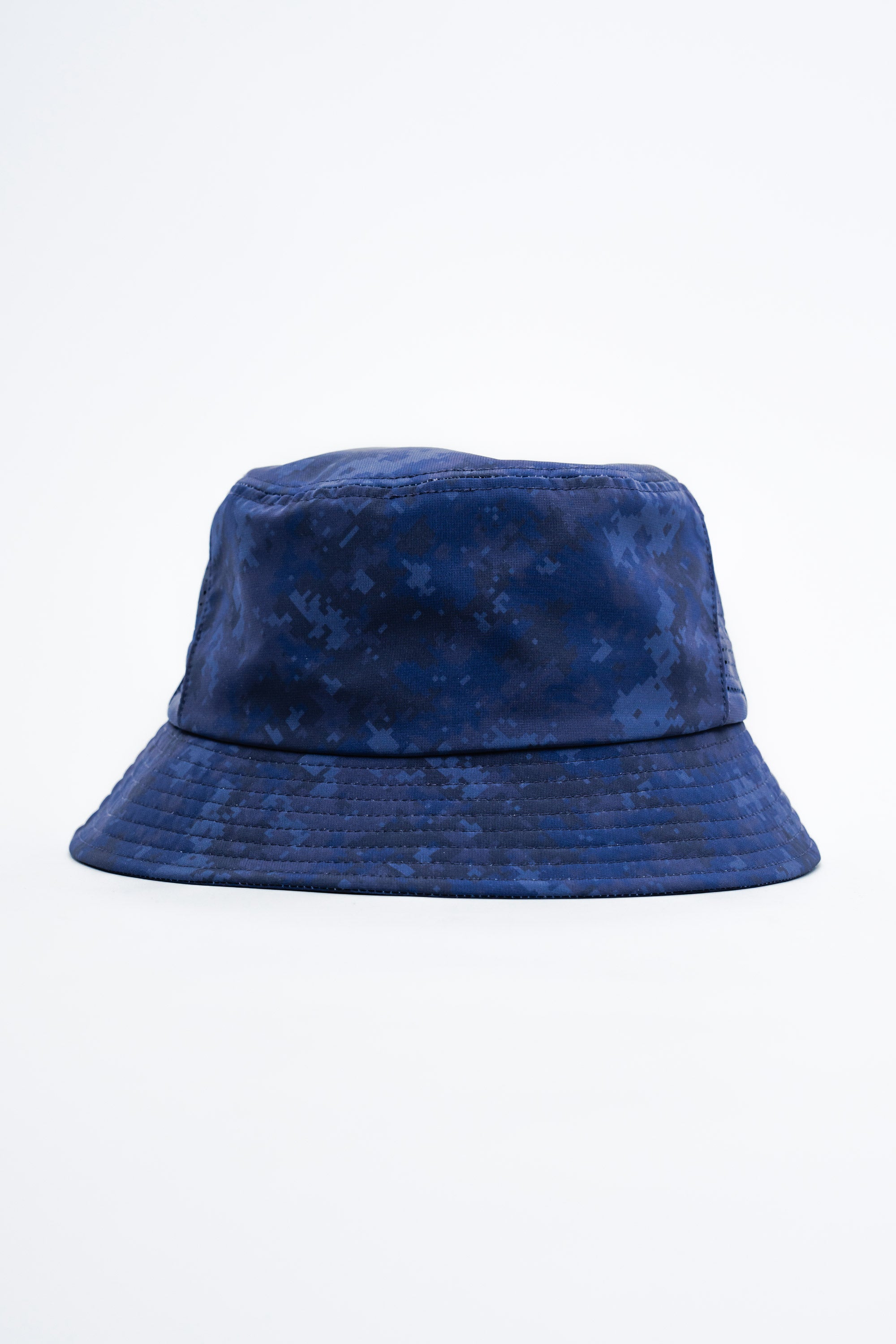 Locked Down Brands Premium Water Resistant Stamp BUCKET Hat - Navy Digital Camo