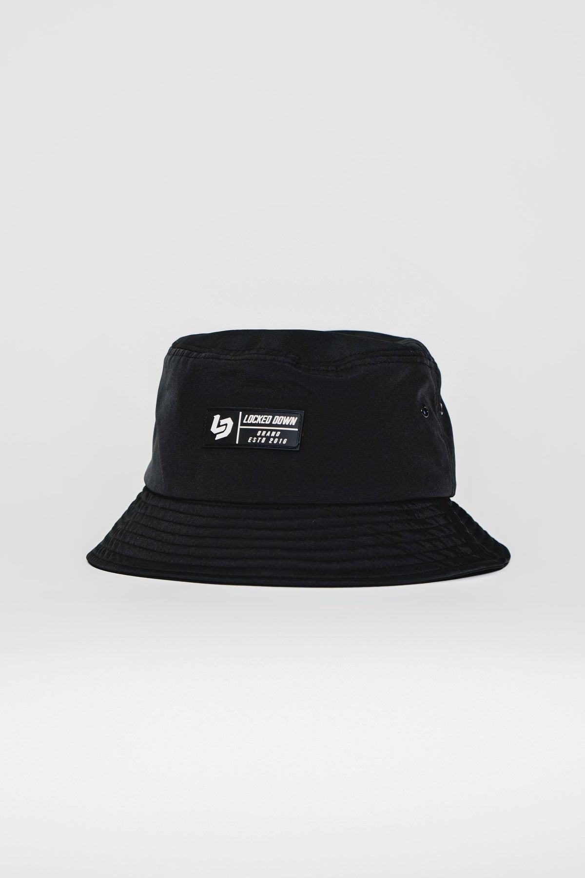 Unisex Loop Colour Bucket Hat - Black