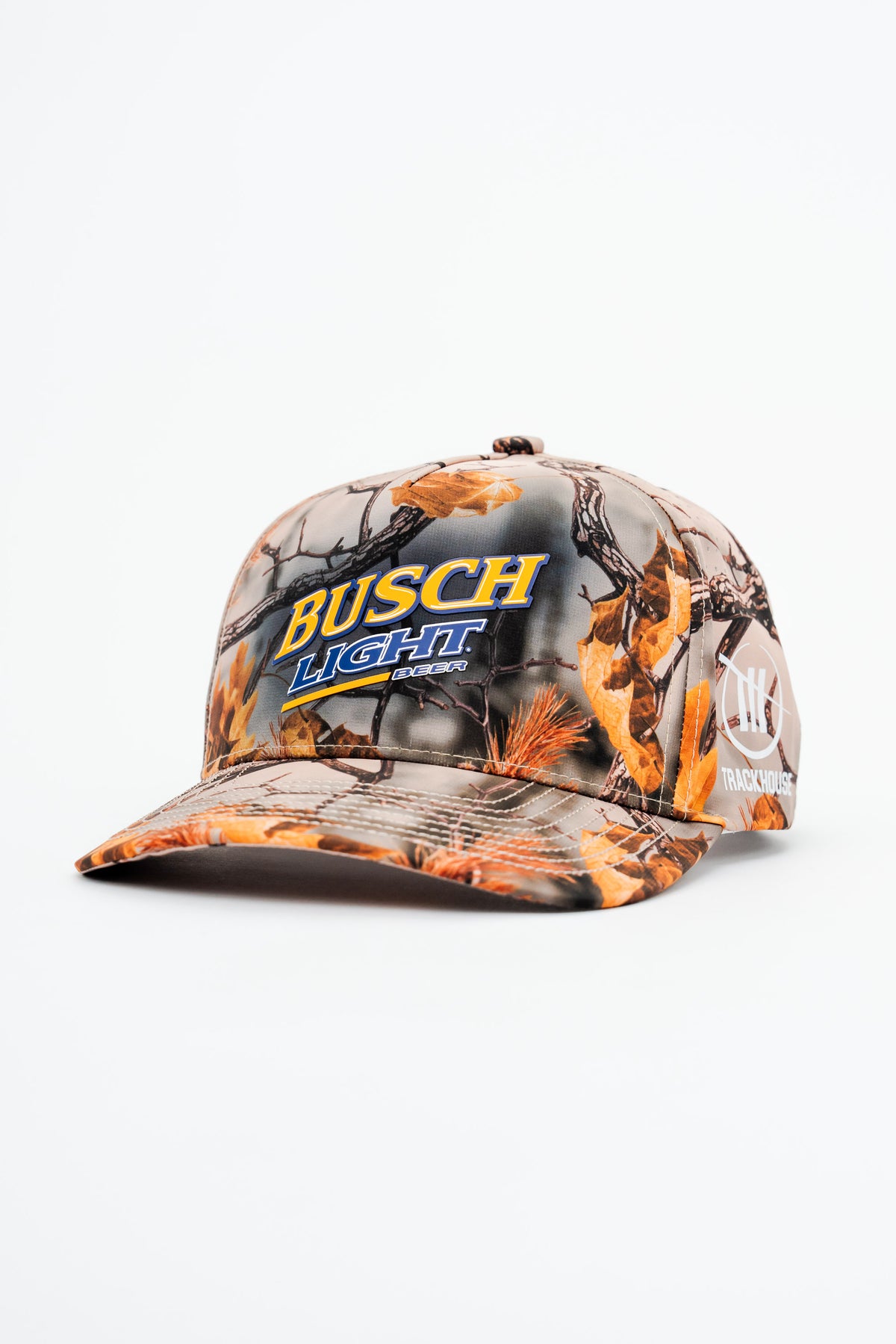 Locked Down Brands Premium Water Resistant ICON Snapback in Collaboration with Ross Chastain, Busch Camo and Trackhouse Racing in NASCAR