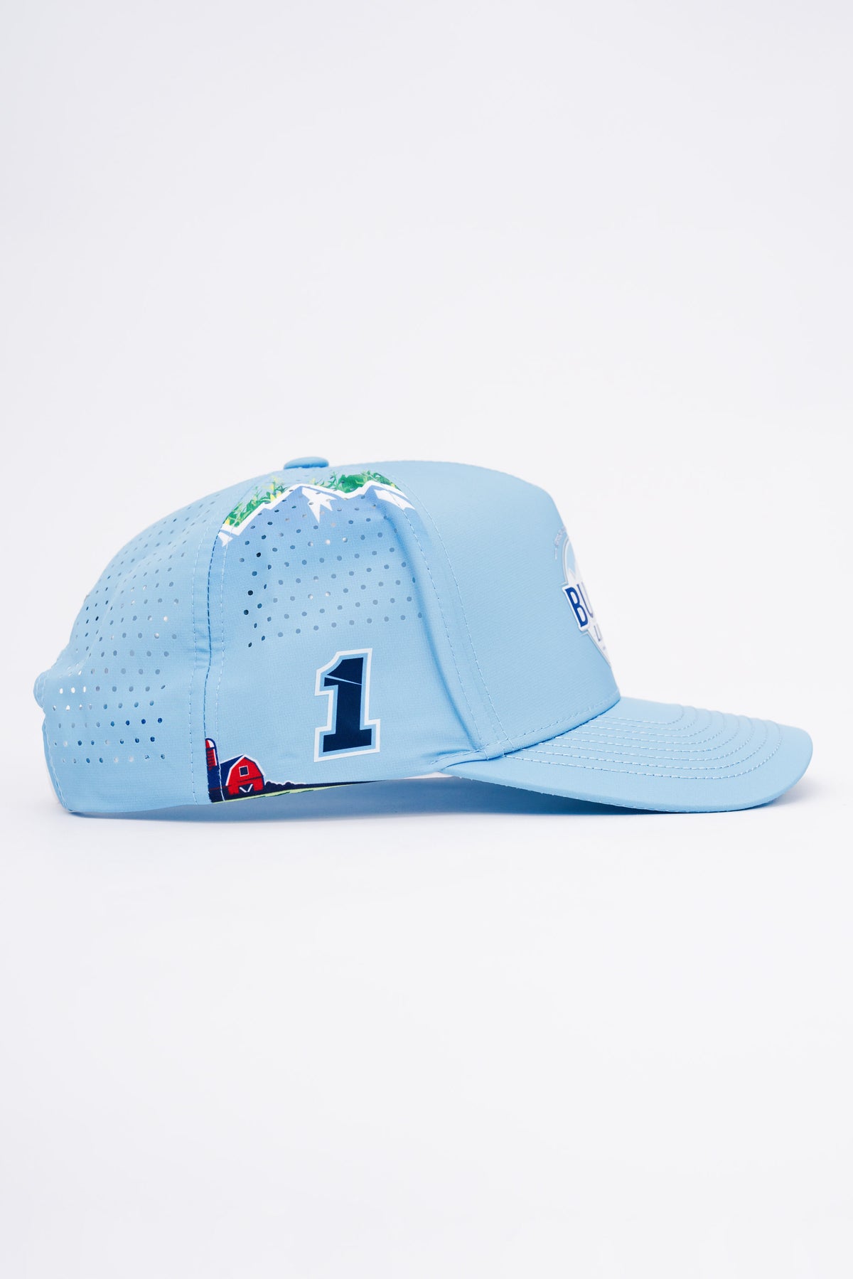 Locked Down Brands Premium Water Resistant ICON Snapback in Collaboration with Ross Chastain, Busch Farming and Trackhouse Racing in NASCAR