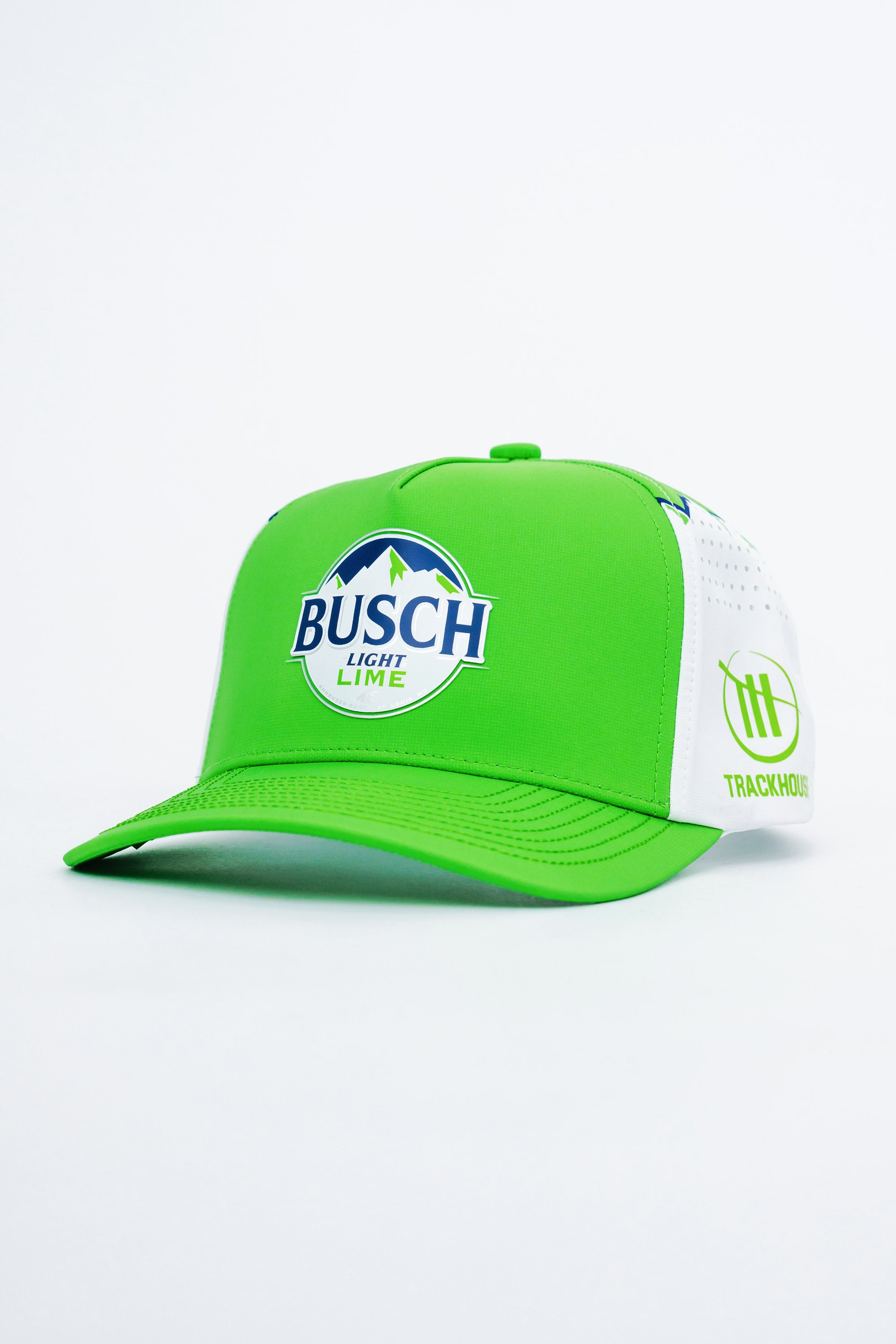 Locked Down Brands Premium Water Resistant ICON Snapback in Collaboration with Ross Chastain, Busch Lime and Trackhouse Racing in NASCAR