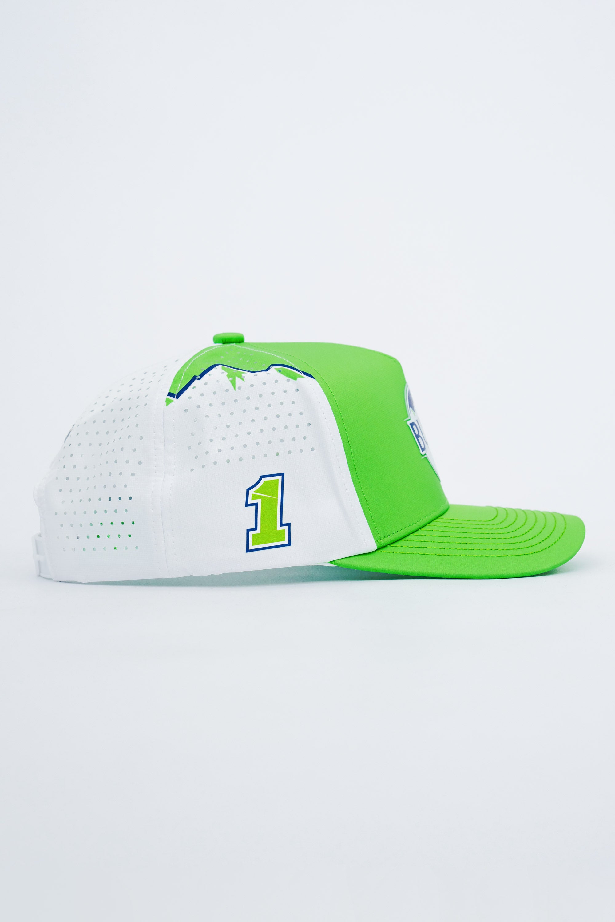 Locked Down Brands Premium Water Resistant ICON Snapback in Collaboration with Ross Chastain, Busch Lime and Trackhouse Racing in NASCAR