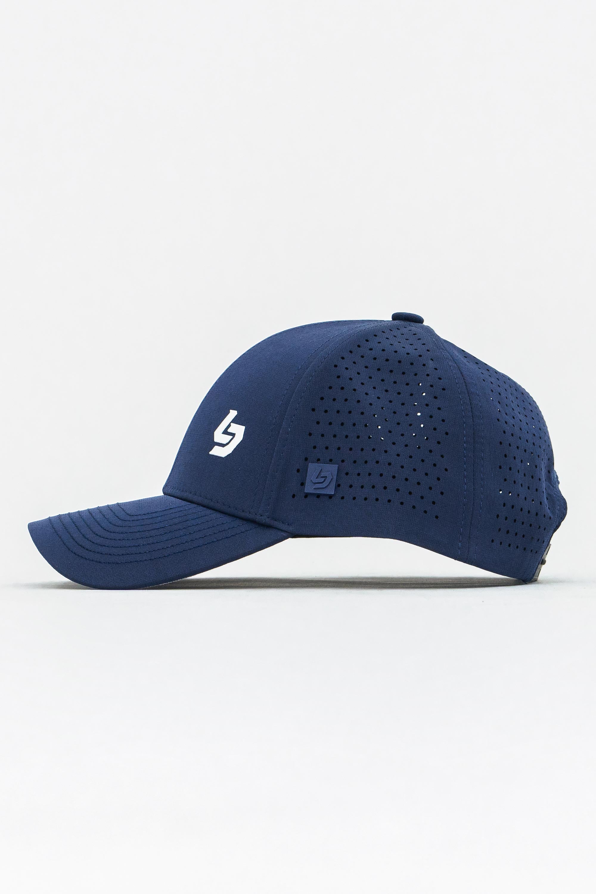 Locked Down Brands Premium Water Resistant CLASSIC Brand Snapback - Navy