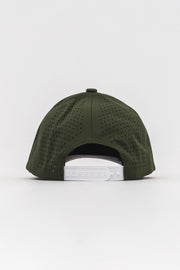 Locked Down Brands Premium Water Resistant CLASSIC Brand Snapback - Olive