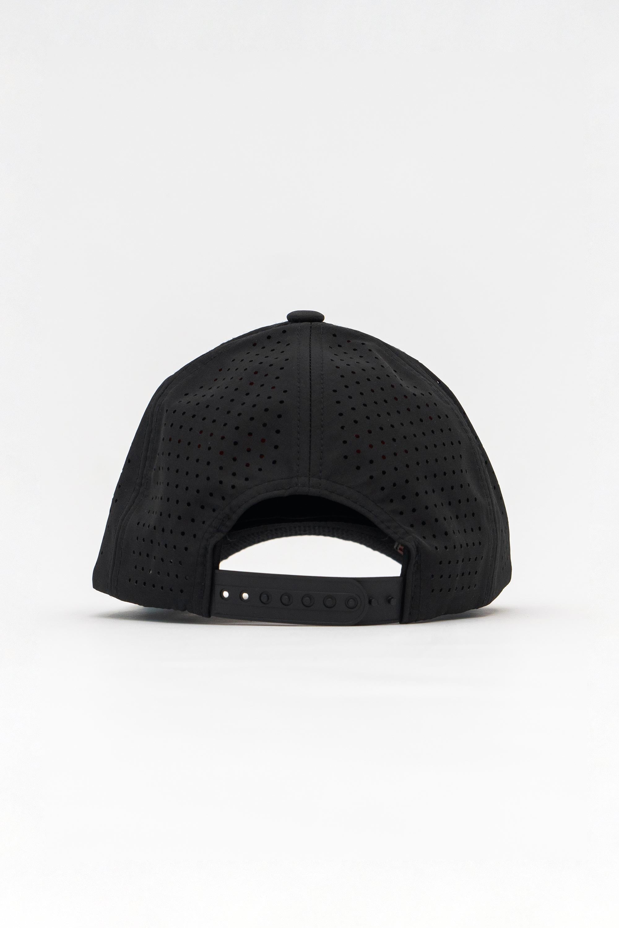 Locked Down Brands Premium Water Resistant CLASSIC Snapback in Collaboration with Earl Bamber Motorsport - Black