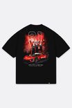 Locked Down Brands Premium Oversized Tee in Collaboration with Whelen Cadillac Racing in IMSA