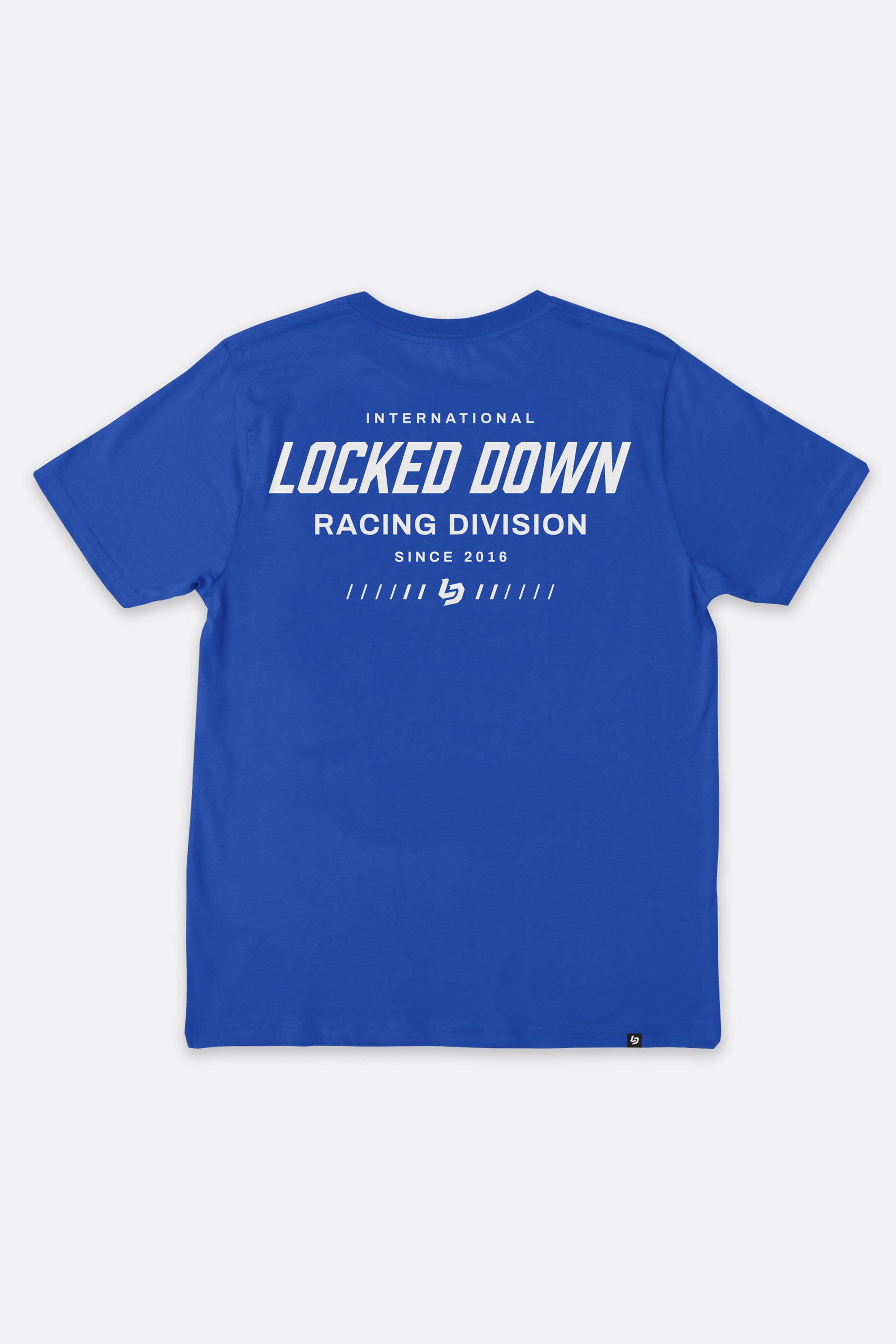 Locked Down Brands Premium Box Fit Club Tee - Cobalt Blue