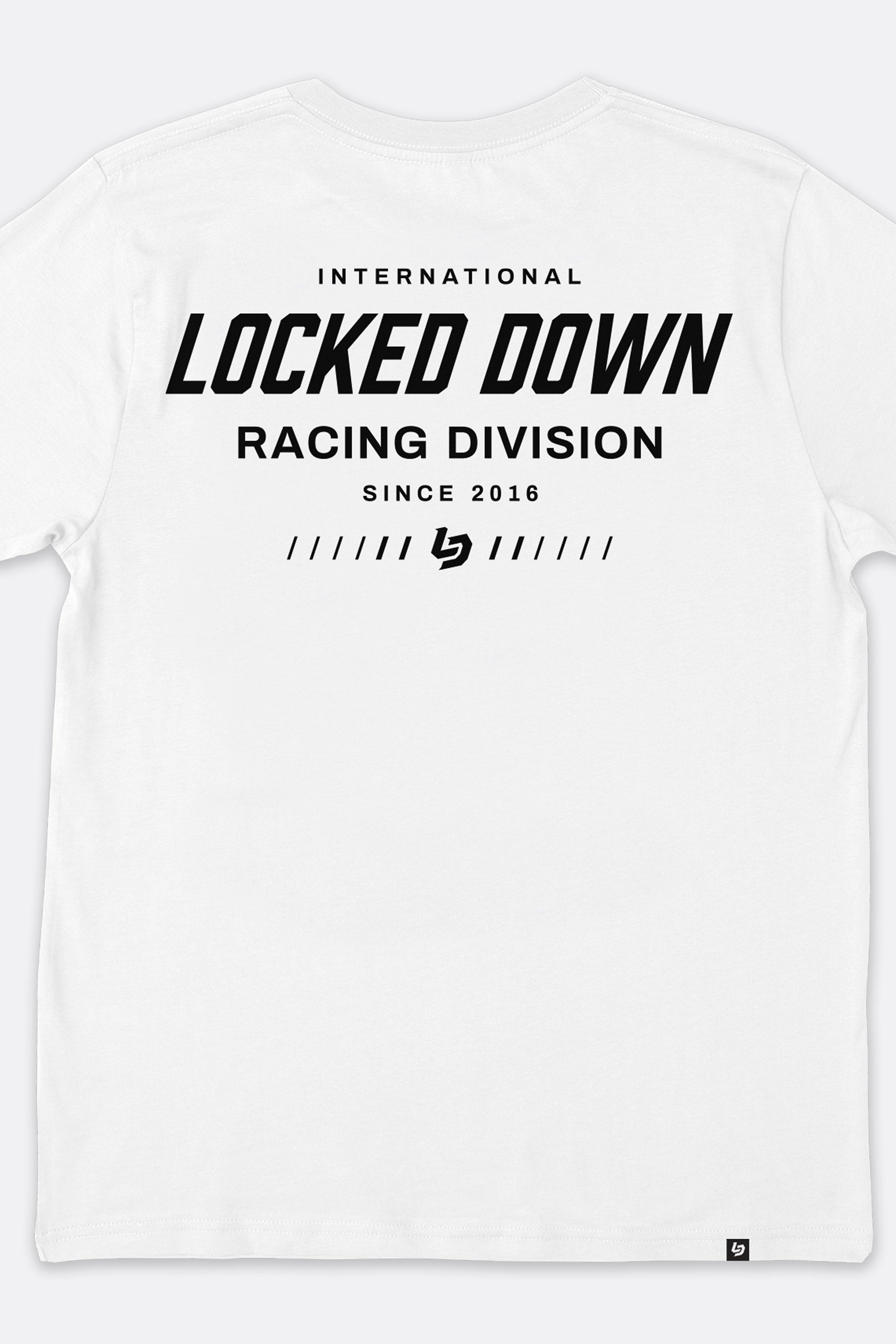 Locked Down Brands Premium Box Fit Club Tee - White