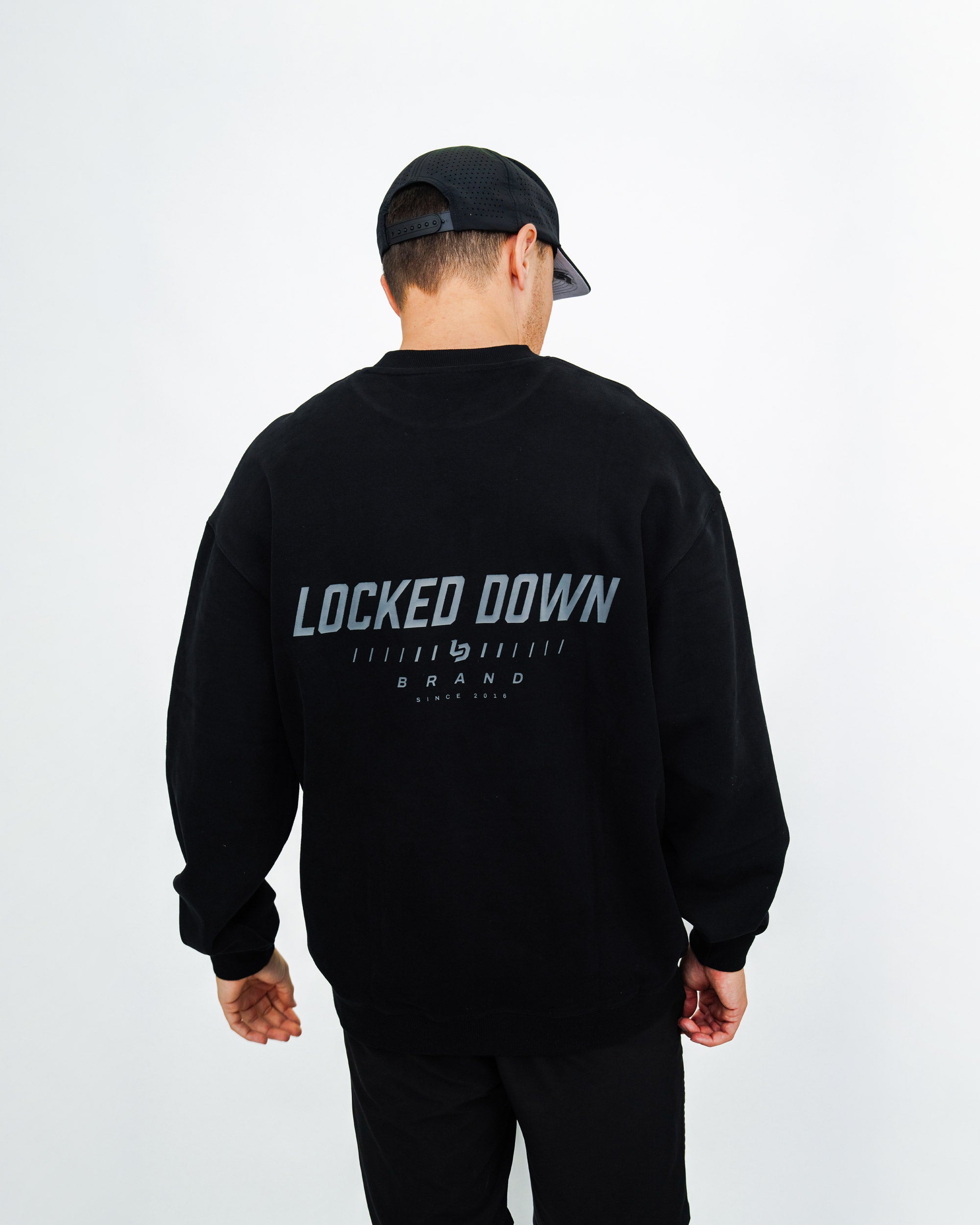 Locked Down Brands Premium Core Crewneck Tee - Black