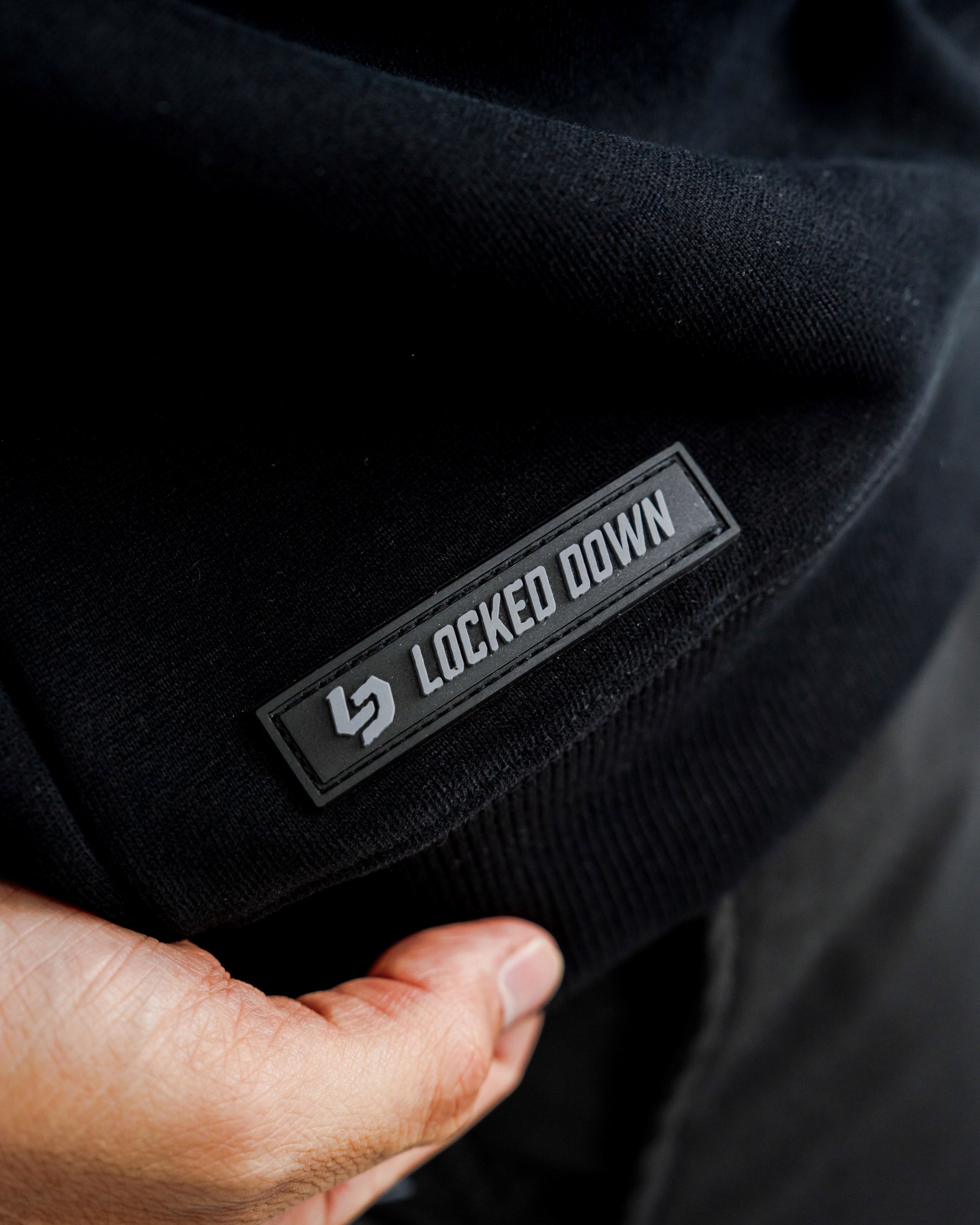 Locked Down Brands Premium Core Crewneck Tee - Black