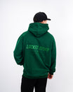 Locked Down Brands Premium Oversized Core Hoodie - Racing Green