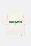 Locked Down Brands Premium Oversized Core Tee - Cream