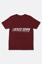 Locked Down Brands Premium Box Fit Core Tee - Maroon