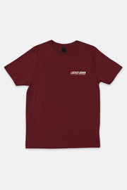 Locked Down Brands Premium Box Fit Core Tee - Maroon