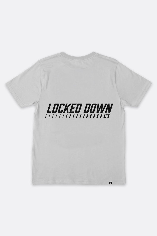 Locked Down Brands Premium Box Fit Core Tee - Stone Grey