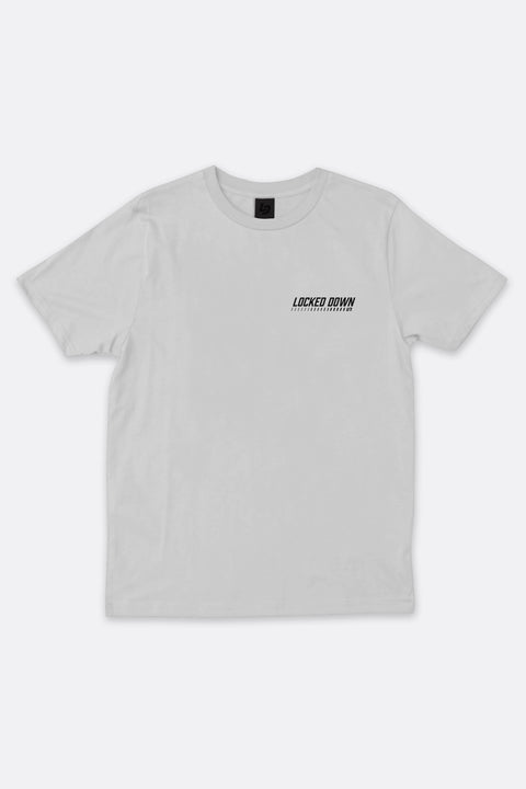 Locked Down Brands Premium Box Fit Core Tee - Stone Grey