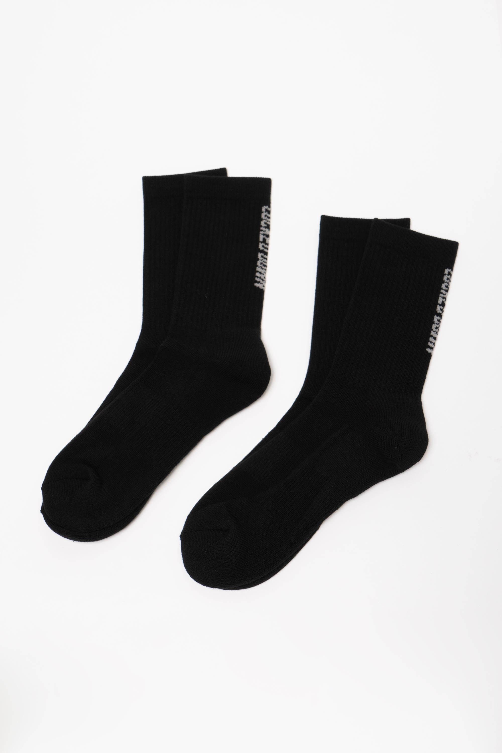 Locked Down Brands Crew Socks - Black