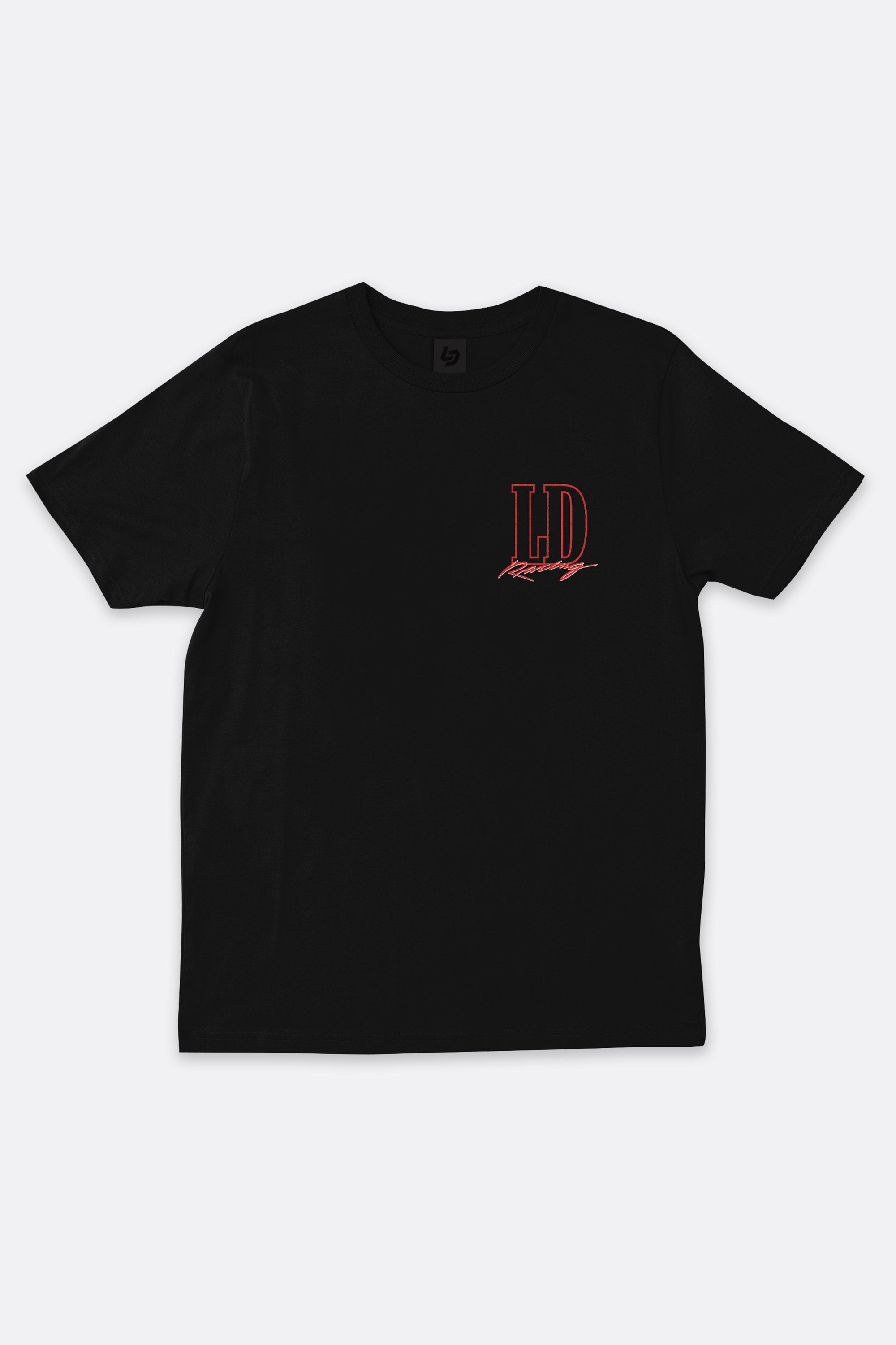 Locked Down Brands Premium Box Fit Crew Tee - Black