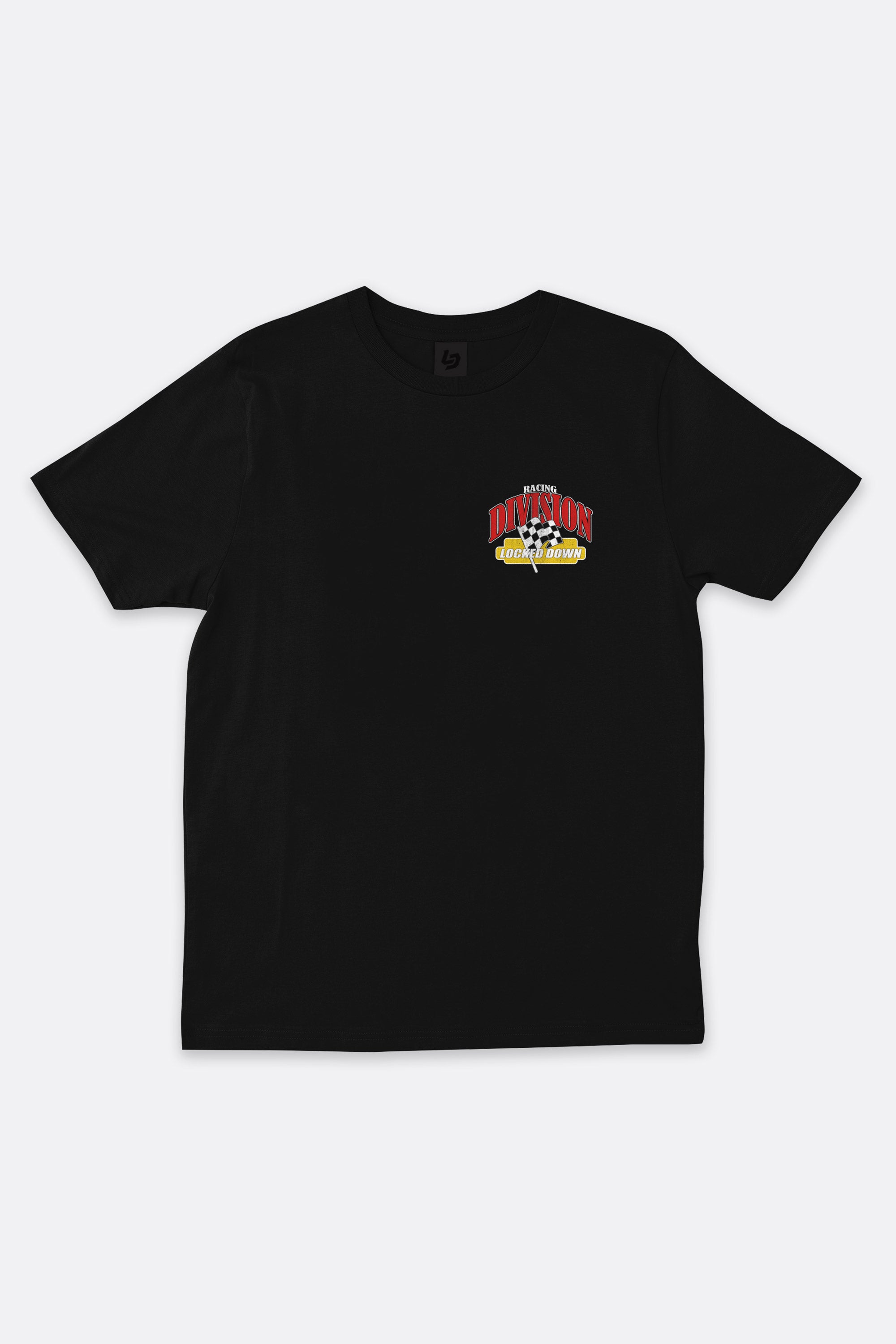 Locked Down Brands Premium Box Fit Division Tee - Black