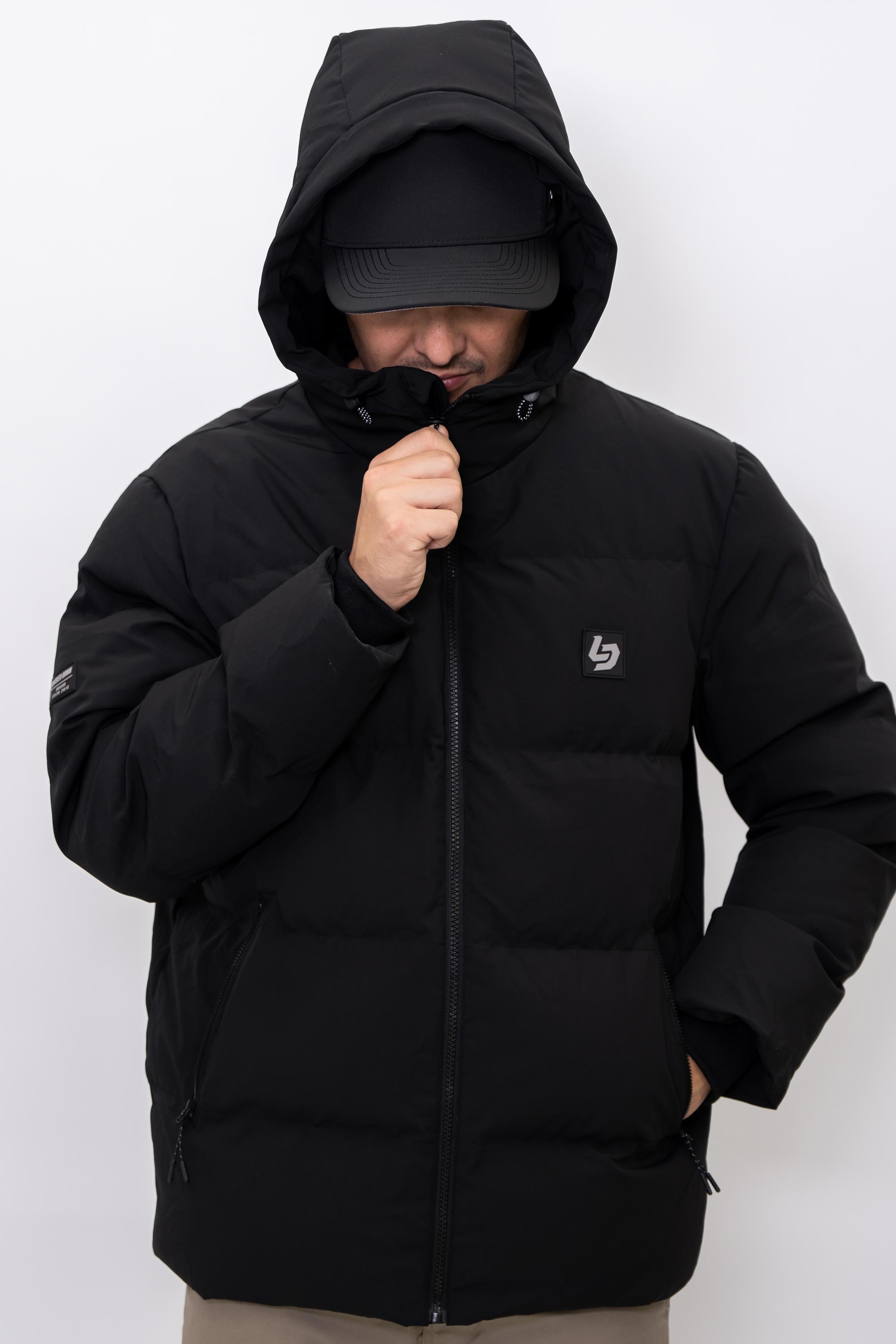 Locked Down Brands Premium Draft Puffer Jacket 