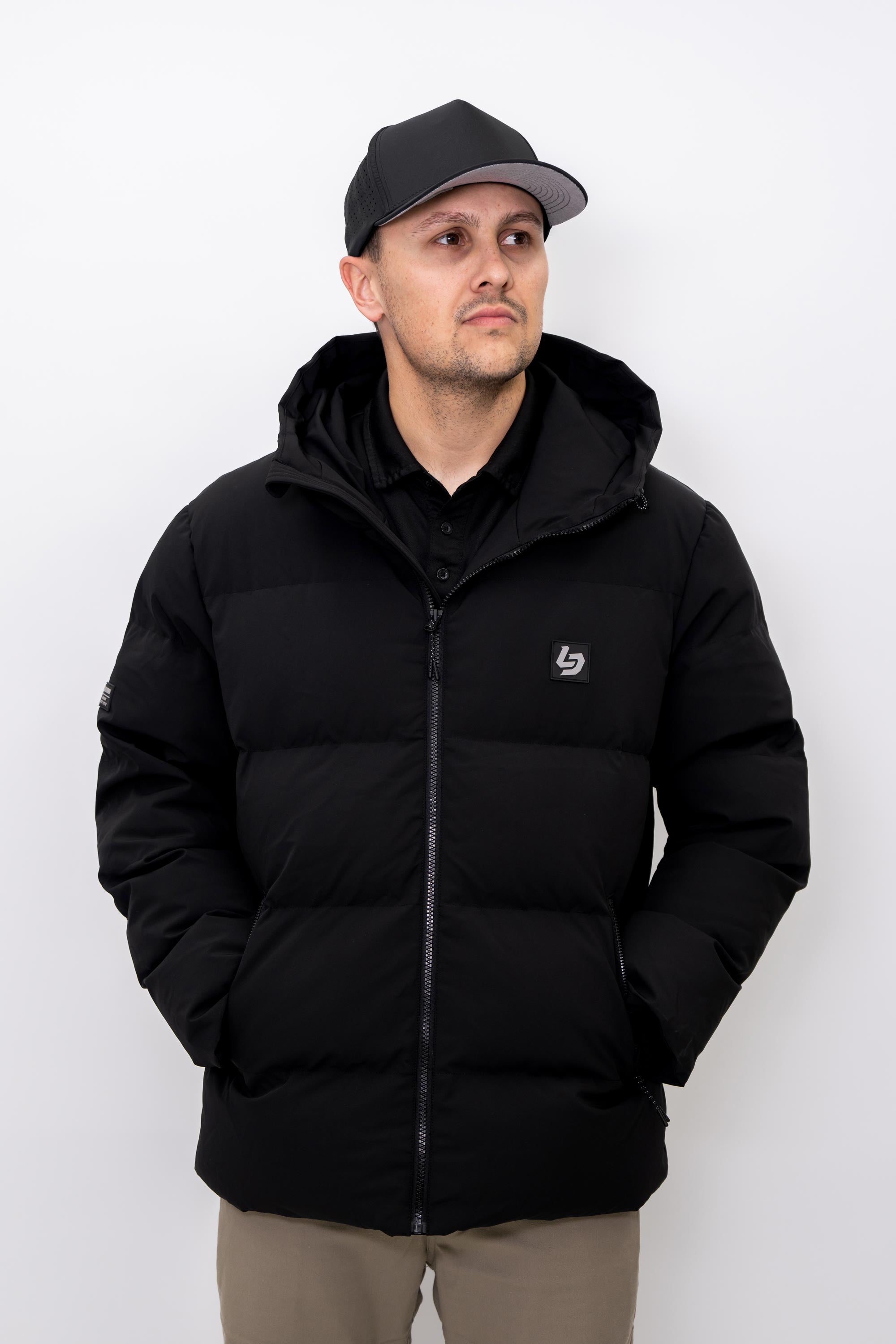 Locked Down Brands Premium Draft Puffer Jacket 