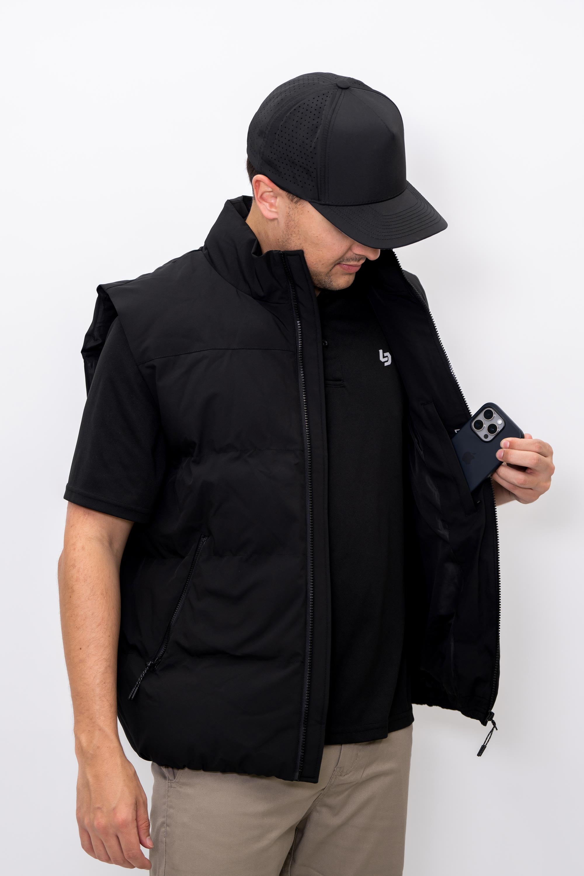 Locked Down Brands Premium Draft Puffer Vest 