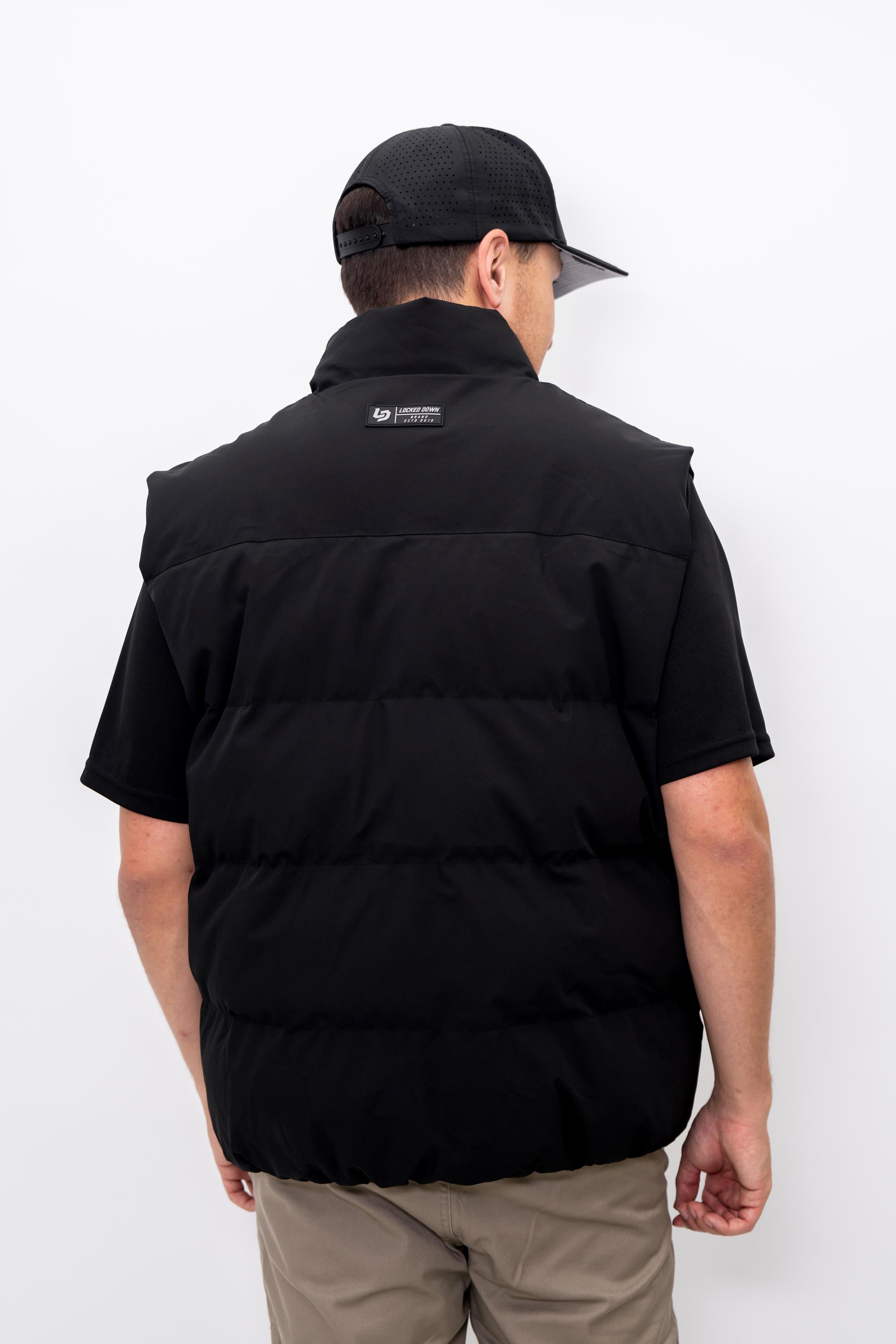 Locked Down Brands Premium Draft Puffer Vest 