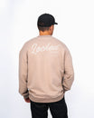 Locked Down Brands Premium Flow Crewneck Tee - Sand