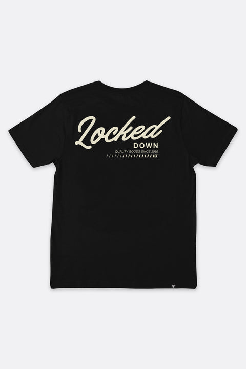 Locked Down Brands Premium Cotton Flow T-Shirt - Black