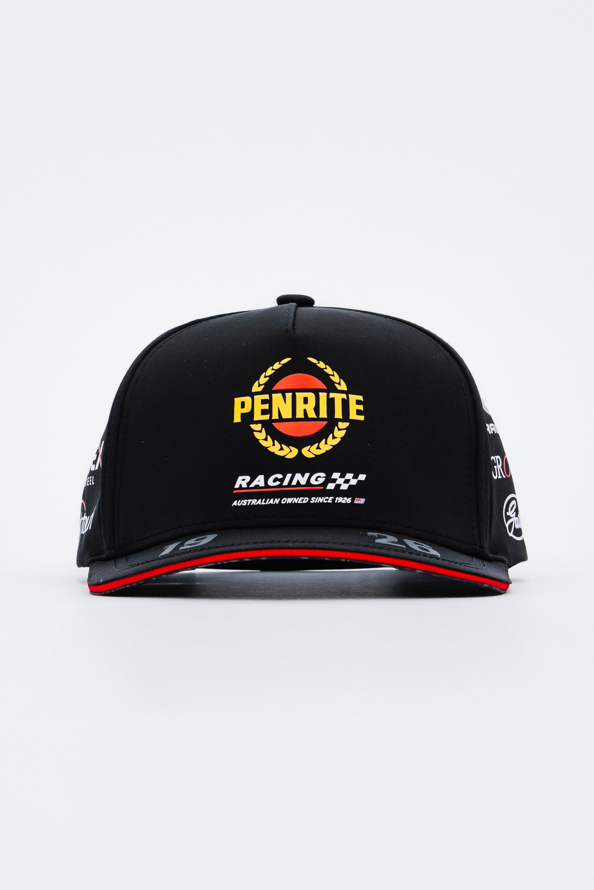 Locked Down Brands Premium Water Resistant ICON Snapback in Collaboration with Supercar team Penrite Racing for 2026